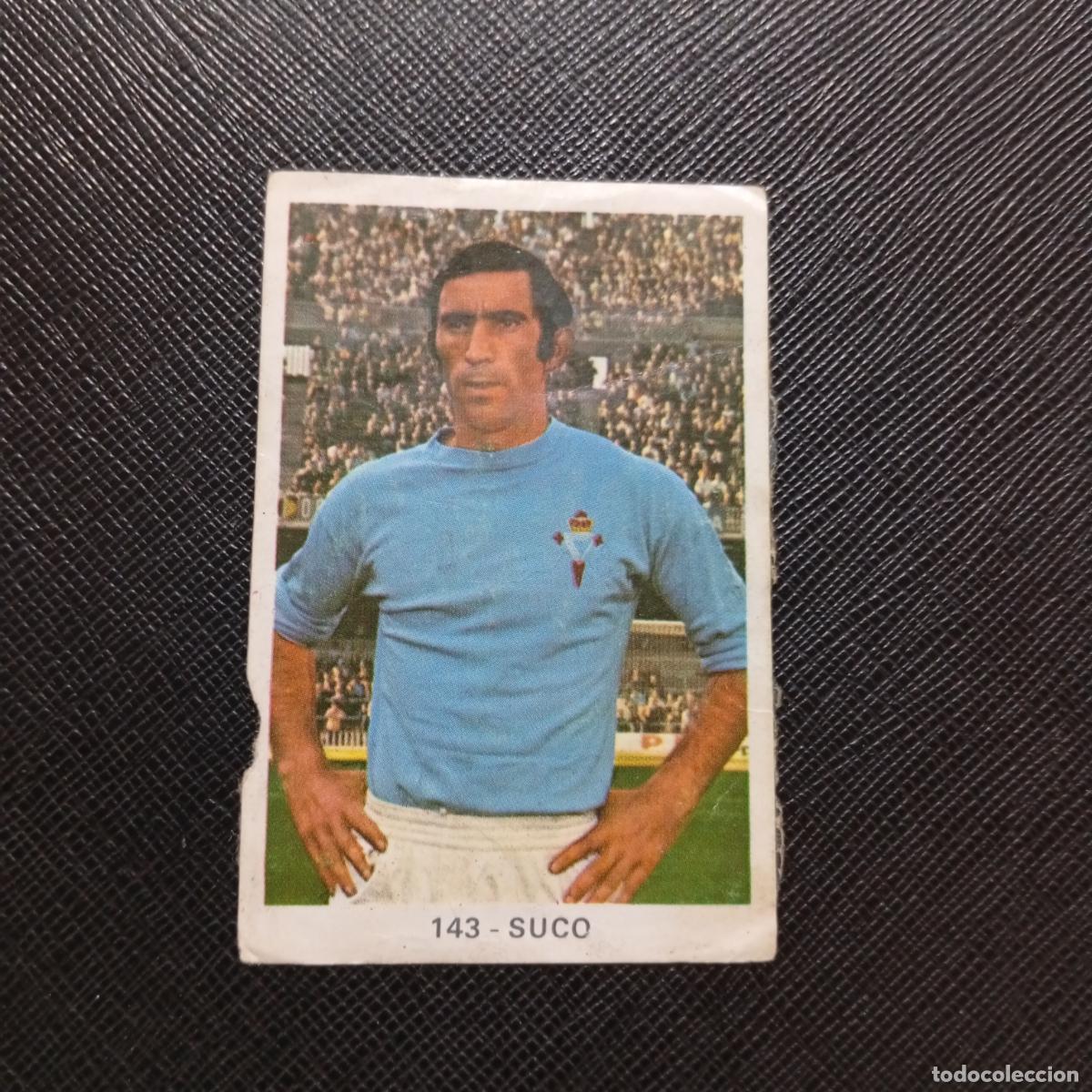 Football Stickers: 143 SUCO CELTA RUIZ ROMERO 1970 1971 CROMO FUTBOL 70 MEJICO 71 - DESPEGADO - A14 PG415