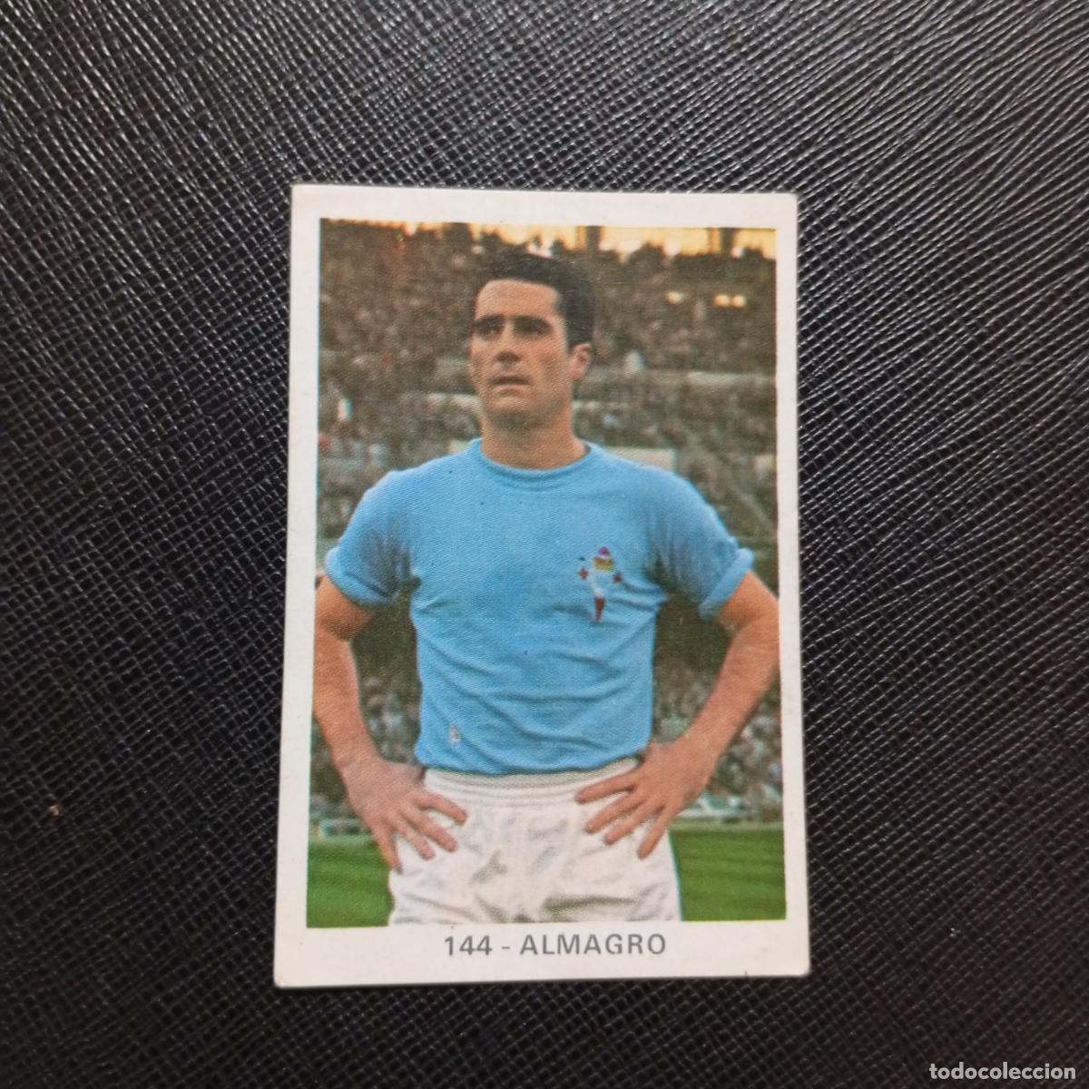 Football Stickers: 144 ALMAGRO CELTA RUIZ ROMERO 1970 1971 CROMO FUTBOL 70 MEJICO 71 - SIN PEGAR - A14 PG433