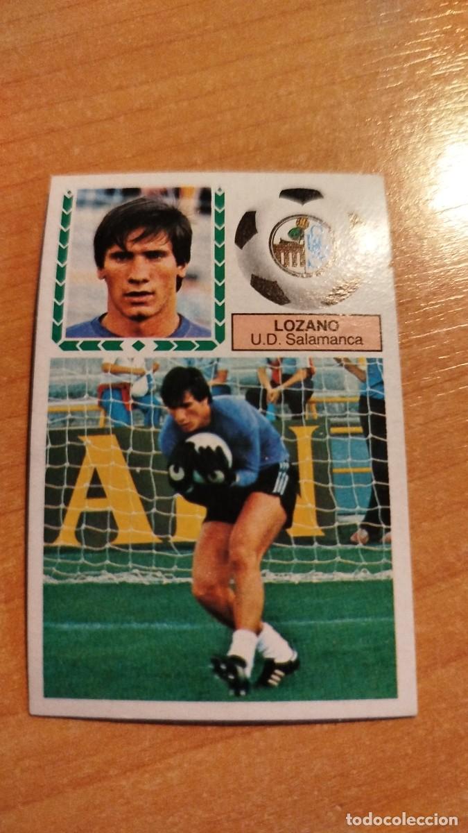 Cromos de f&uacute;tbol: LIGA ESPA&Ntilde;OLA 83/84 - UD SALAMANCA - LOZANO