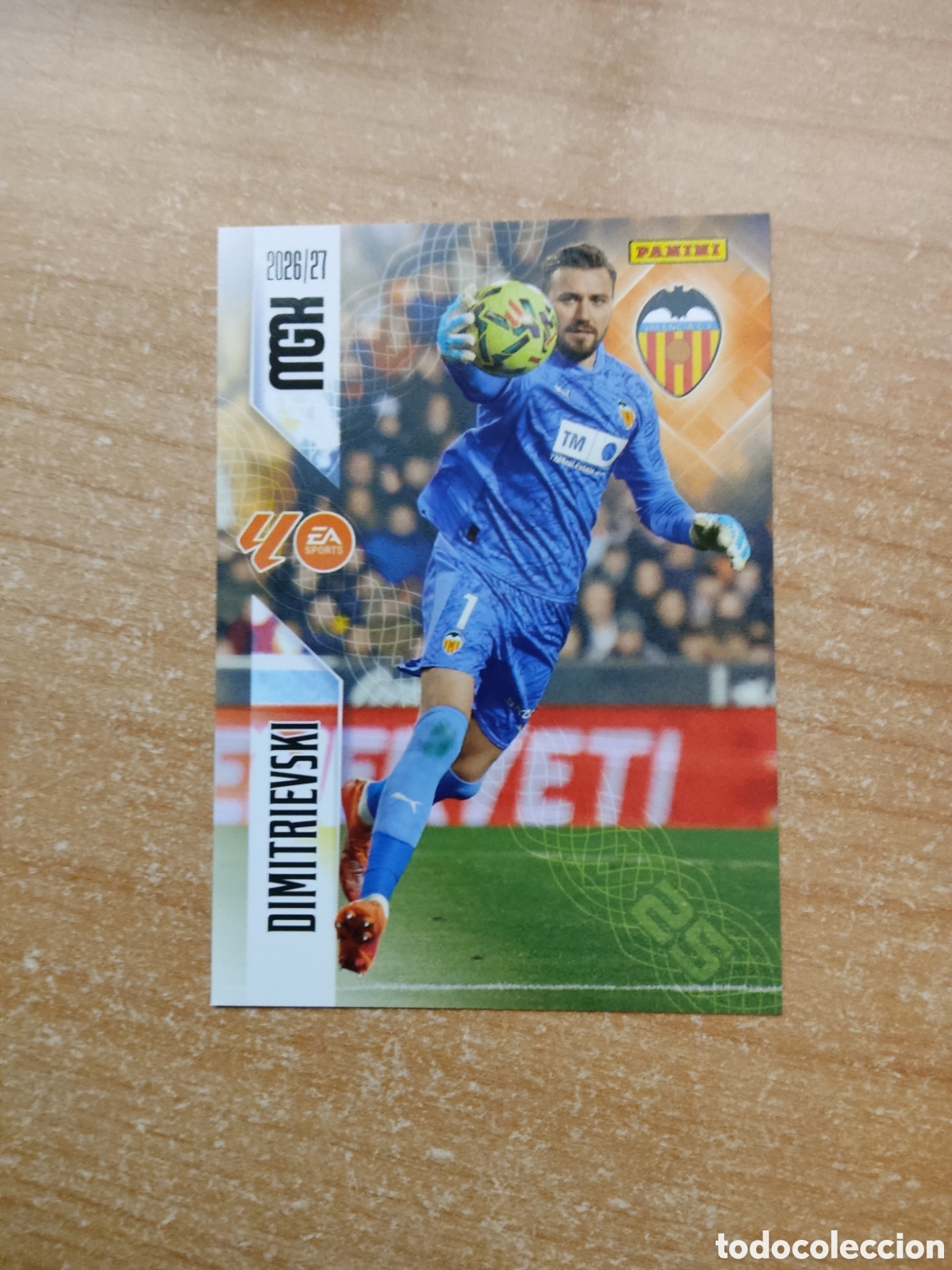Cromos de Futebol: 344 DIMITRIEVSKI VALENCIA MEGACRACKS 2026 2027