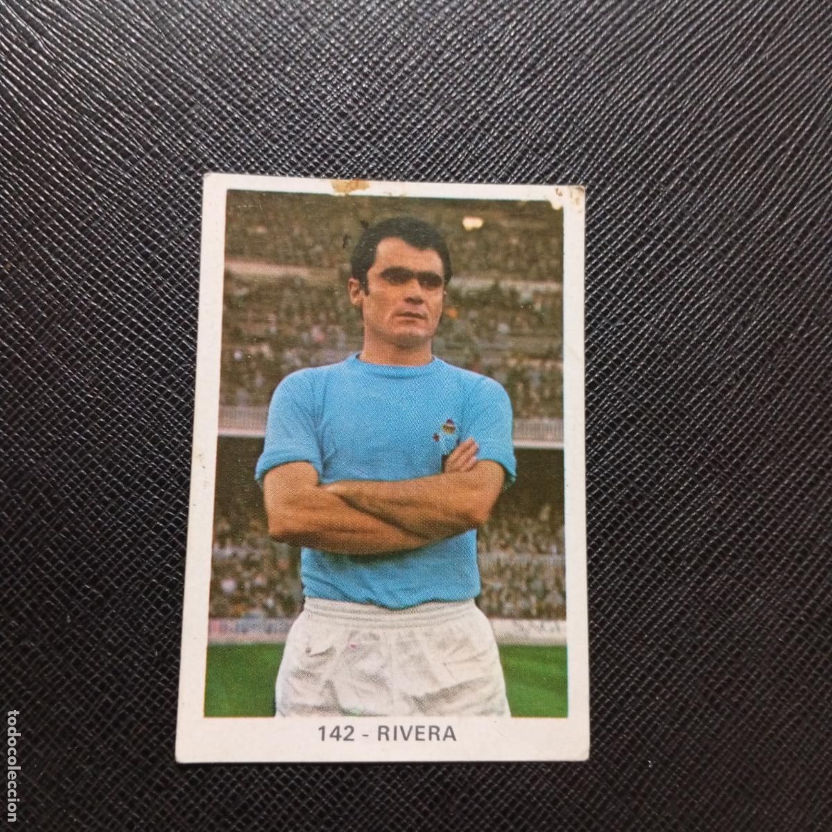 Cromos de Futebol: 142 RIVERA CELTA RUIZ ROMERO 1970 1971 CROMO FUTBOL 70 MEJICO 71 - SIN PEGAR - A14 PG487