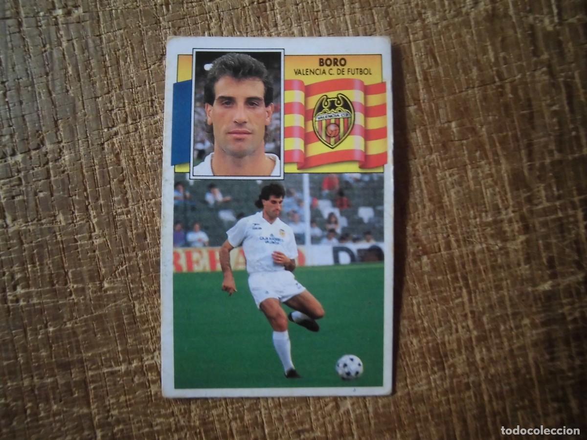 Cromos de Futebol: BORO VALENCIA LIGA 90-91 EDICIONES ESTE CROMO RECUPERADO