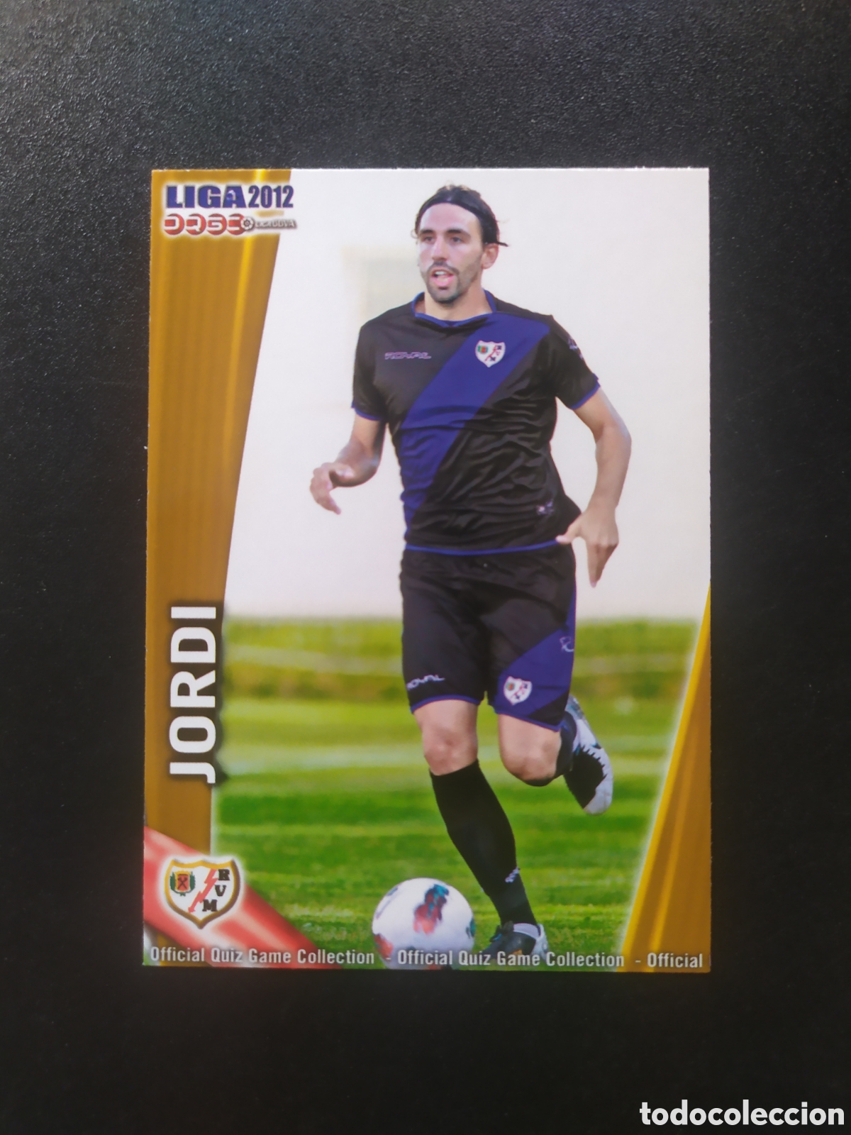 Cromos de Futebol: Mundicromo fichas Liga 2011 2012 11 12 Jordi n&deg; 492 Rayo Vallecano