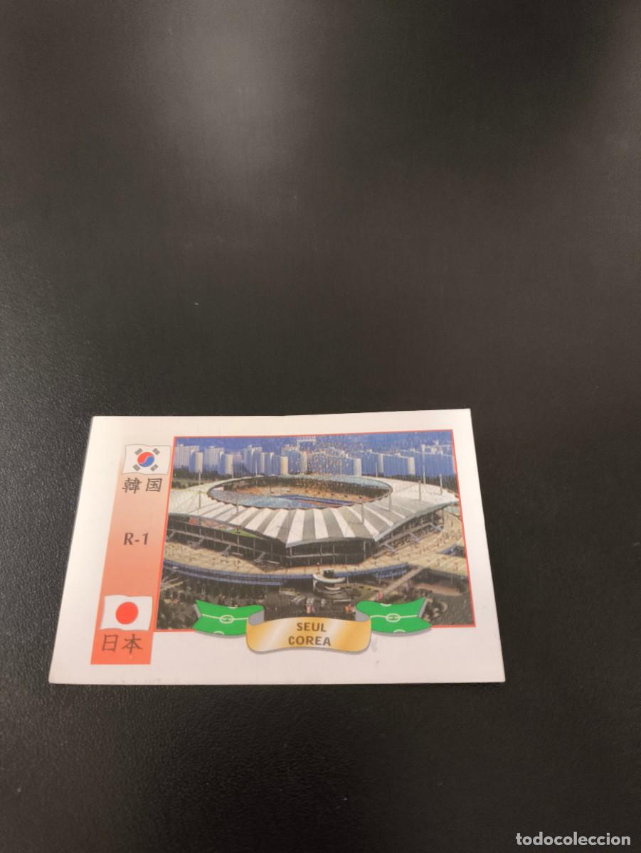 Cromos de Futebol: R-1 Est&aacute;dio Se&uacute;l MUNDIAL WORLD CUP REYAUCA KOREA JAPAN COREA JAPON 2002 NO PANINI LIGA