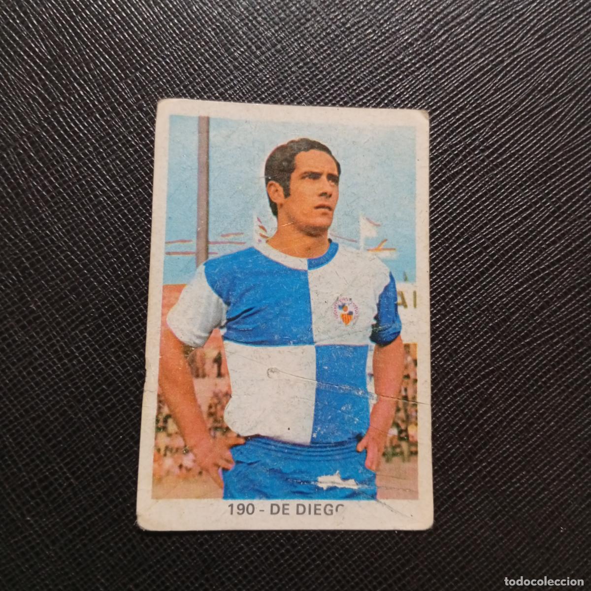 Cromos de f&uacute;tbol: 190 DE DIEGO SABADELL RUIZ ROMERO 1970 1971 CROMO FUTBOL 70 MEJICO 71 - SIN PEGAR - A143 PG235