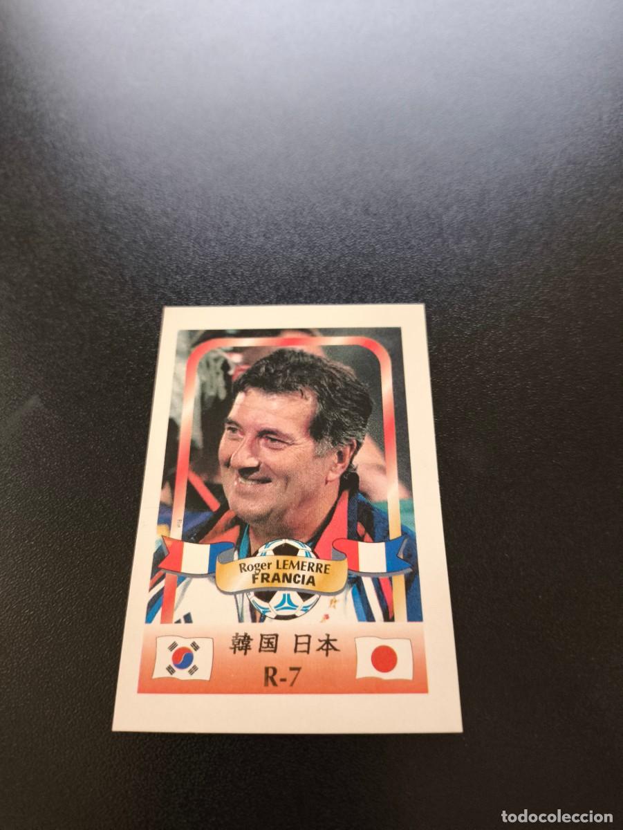 Cromos de f&uacute;tbol: 7 Roger Lemerre FRANCE FRANCIA MUNDIAL WORLD CUP REYAUCA KOREA JAPAN JAPON 2002 NO PANINI LIGA
