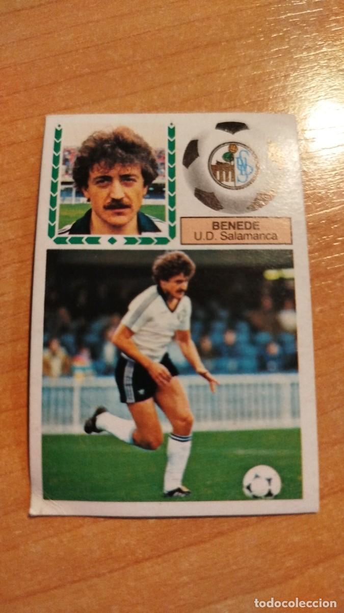 Cromos de f&uacute;tbol: LIGA ESPA&Ntilde;OLA 83/84 - UD SALAMANCA - BENEDE