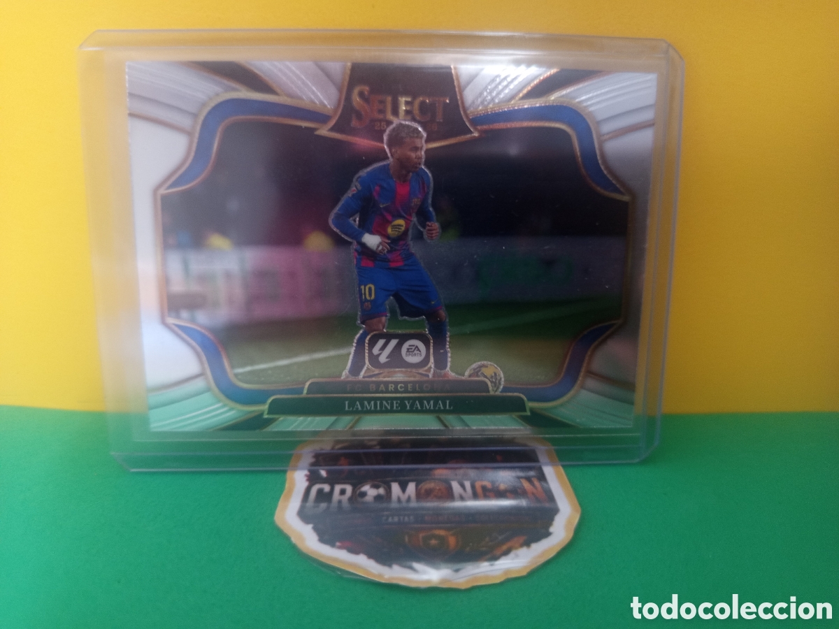 Cromos de f&uacute;tbol: ❇️ CROMO ⚽ LAMINE YAMAL FIELD LEVEL SELECT LA LIGA 2025 2026 25 26 - FC BARCELONA ❇️