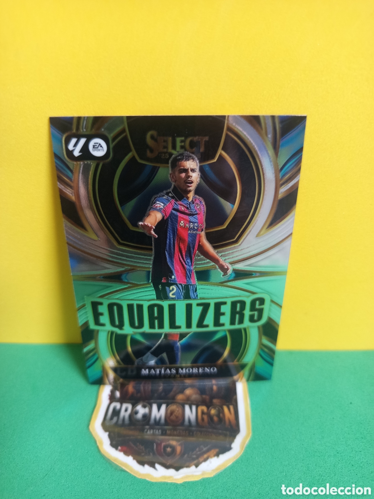 Figurine di Calcio: ❇️ CROMO ⚽ MAT&Iacute;AS MORENO EQUALIZERS SELECT LA LIGA 2025 2026 25 26 - LEVANTE ❇️