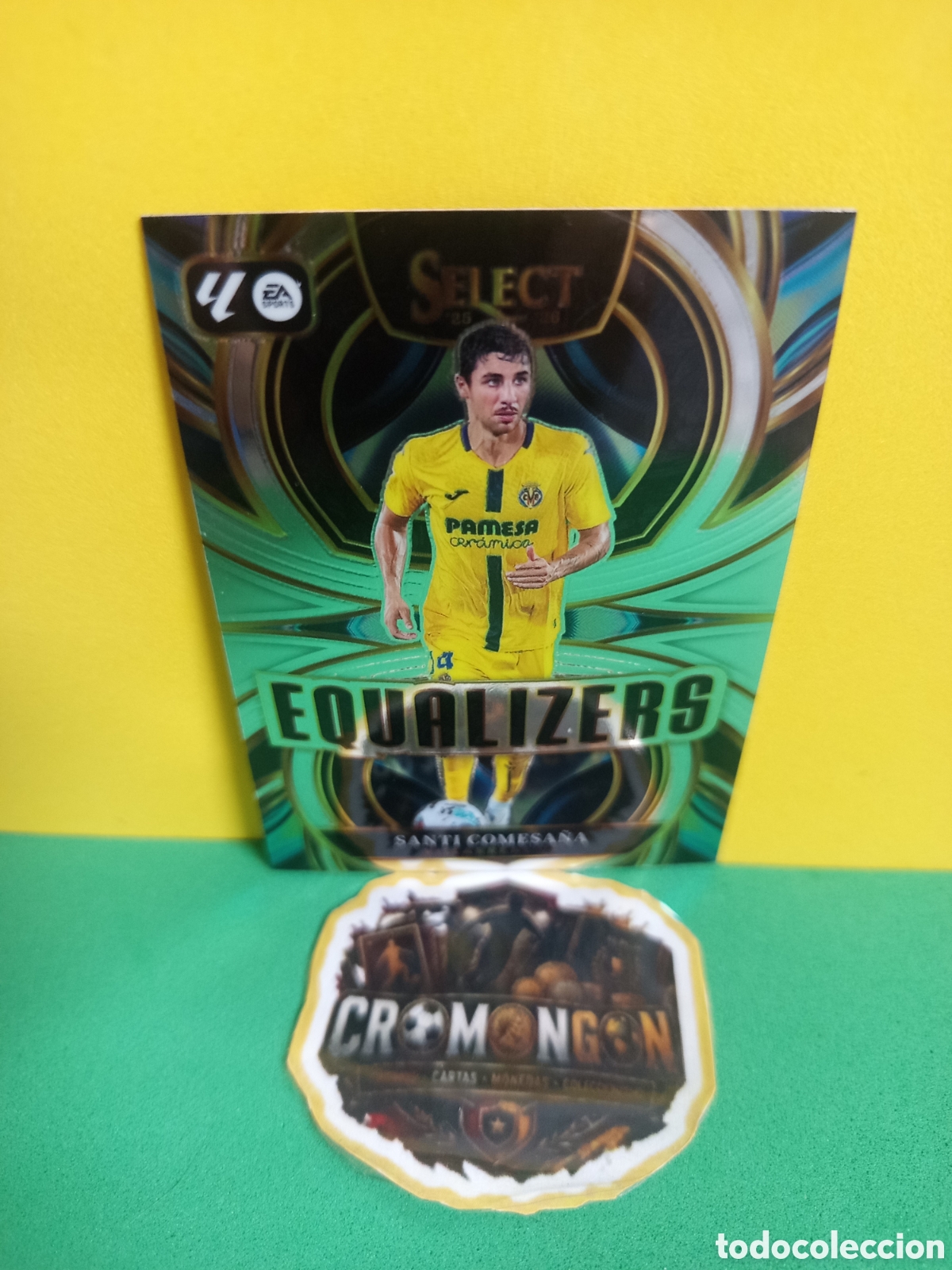 Figurine di Calcio: ❇️ CROMO ⚽ SANTI COMESA&Ntilde;A EQUALIZERS SELECT LA LIGA 2025 2026 25 26 - VILLARREAL ❇️