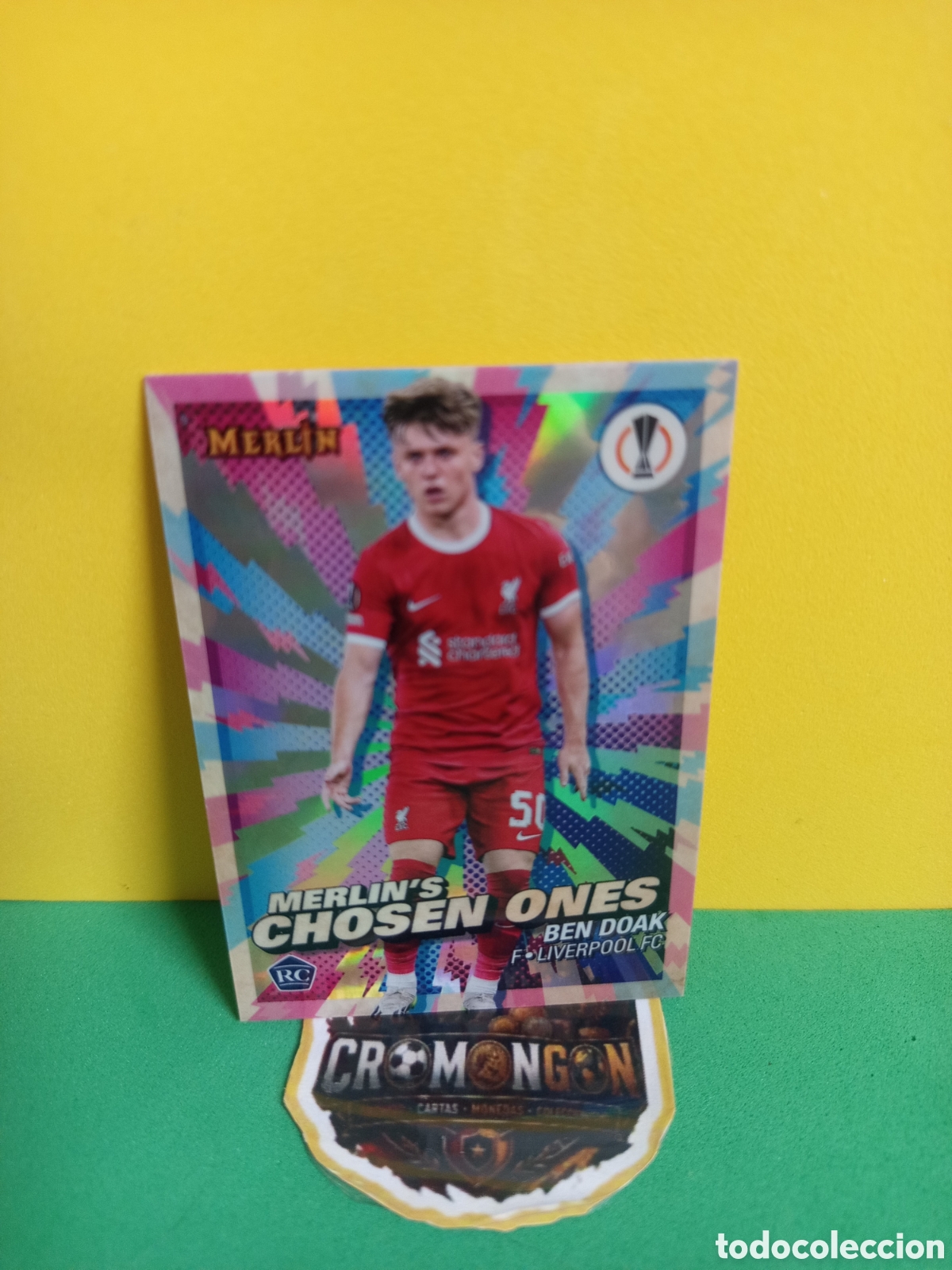 Figurine di Calcio: ❇️ CROMO ⚽ BEN DOAK CHOSEN ONES TOPPS MERLIN 2023 2024 23 24 - LIVERPOOL ❇️