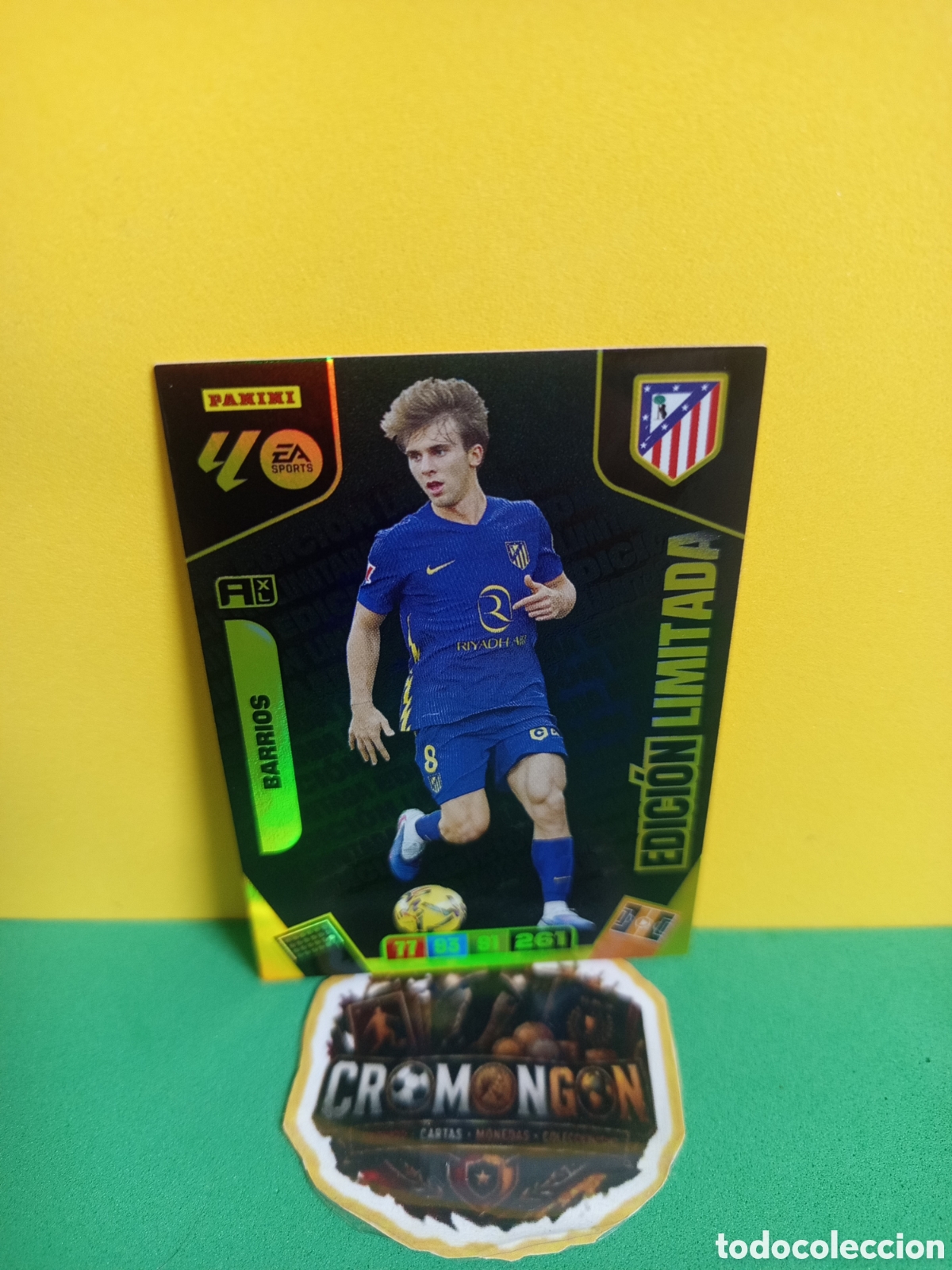 Figurine di Calcio: ❇️ CROMO ⚽ BARRIOS EDICI&Oacute;N LIMITADA ADRENALYN XL 2025 2026 25 26 - ATL&Eacute;TICO DE MADRID ❇️