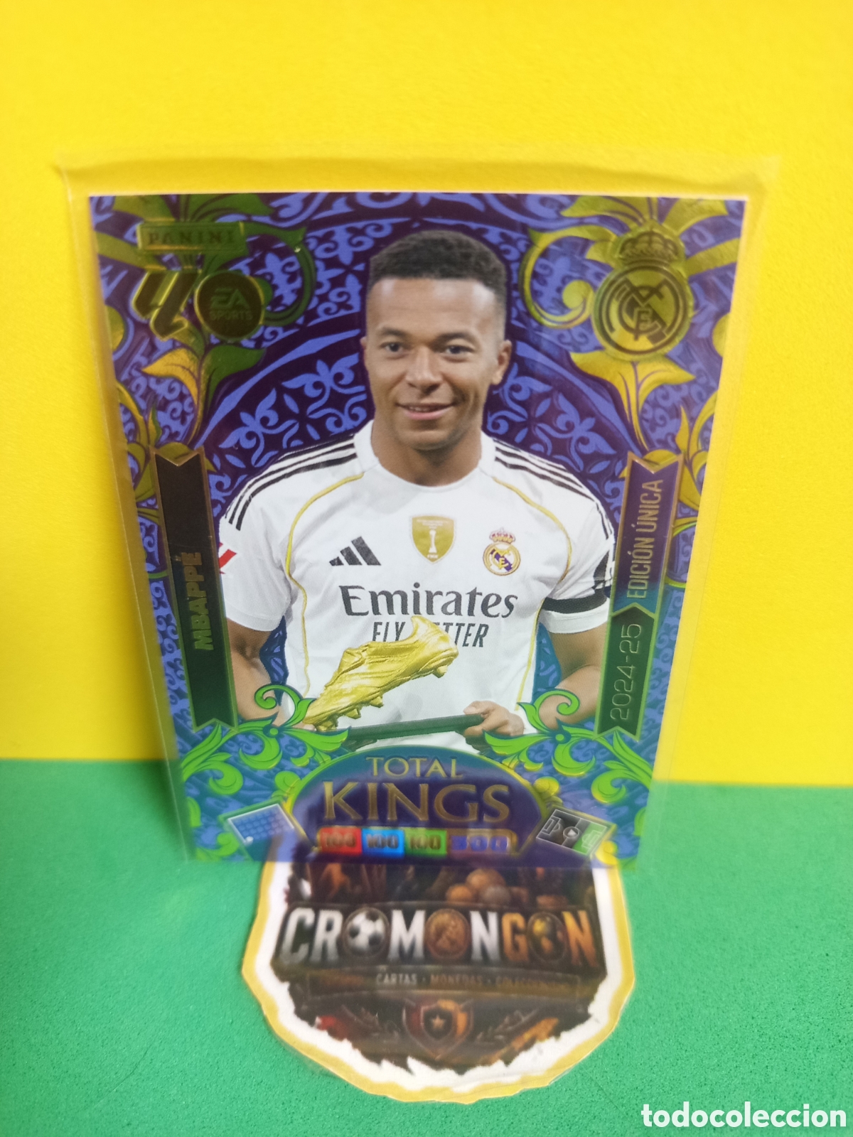 Cromos de f&uacute;tbol: ❇️ CROMO ⚽ MBAPP&Eacute; TOTAL KINGS ADRENALYN XL 2025 2026 25 26 - REAL MADRID ❇️