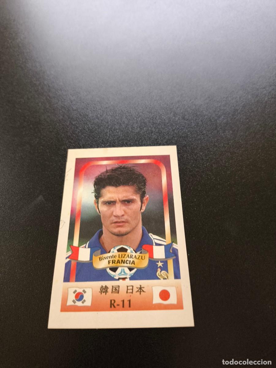 Cromos de f&uacute;tbol: 11 Lizarazu BILBAO FRANCE FRANCIA MUNDIAL WORLD CUP REYAUCA KOREA JAPAN JAPON 2002 NO PANINI LIGA