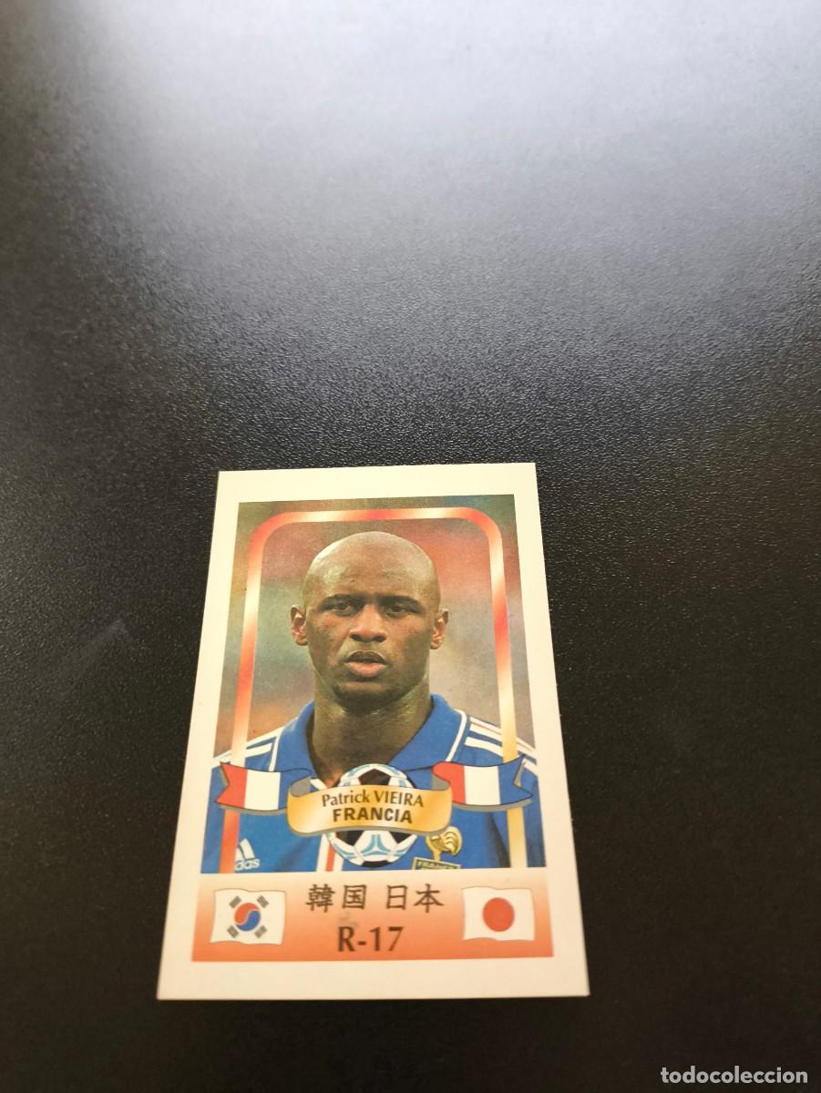 Cromos de f&uacute;tbol: 17 Patrick Vieira FRANCE FRANCIA MUNDIAL WORLD CUP REYAUCA KOREA JAPAN JAPON 2002 NO PANINI LIGA