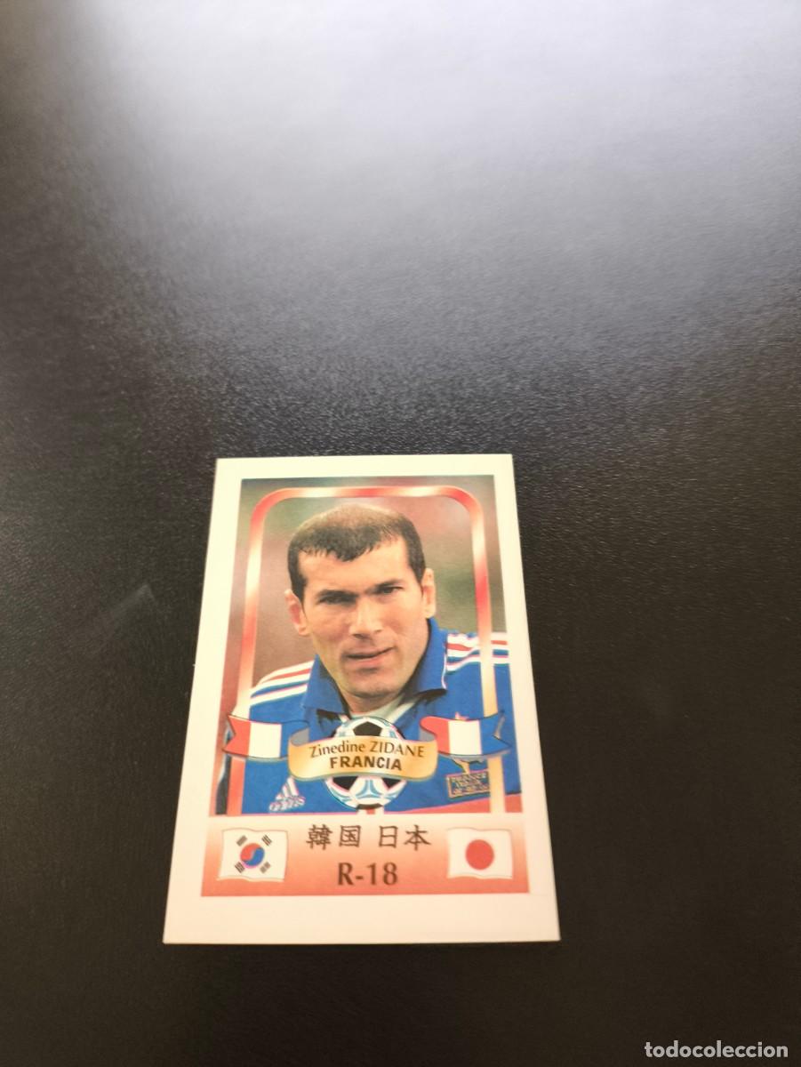 Cromos de f&uacute;tbol: 18 Zinedine Zidane MADRID FRANCIA MUNDIAL WORLD CUP REYAUCA KOREA JAPAN JAPON 2002 NO PANINI LIGA