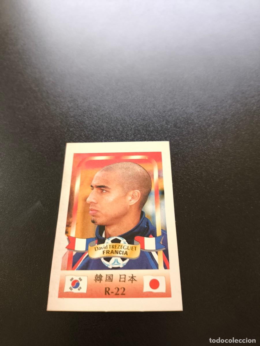 Cromos de f&uacute;tbol: 22 David Trezeguet FRANCE FRANCIA MUNDIAL WORLD CUP REYAUCA KOREA JAPAN JAPON 2002 NO PANINI LIGA