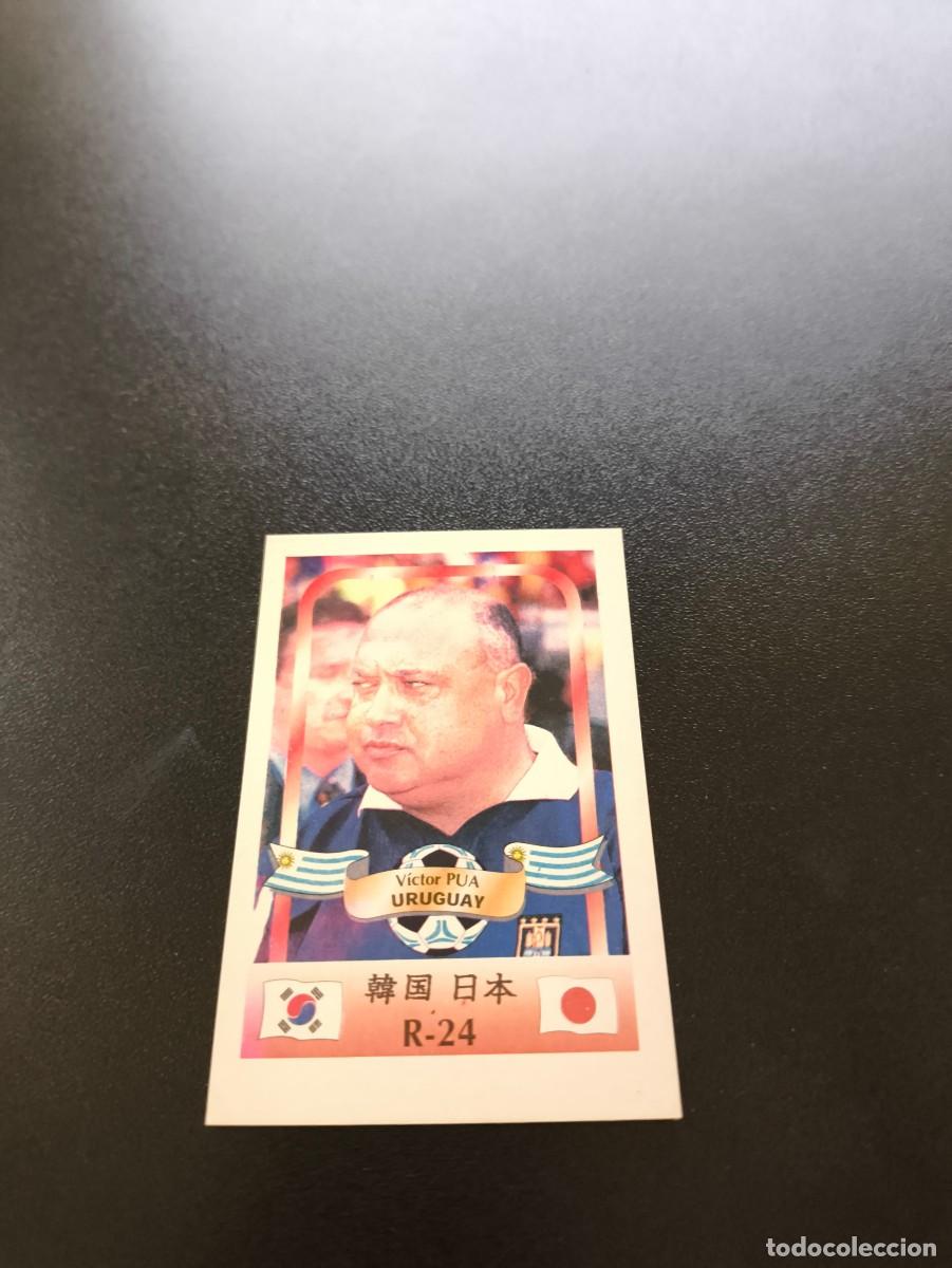 Cromos de f&uacute;tbol: 24 Victor Pua URUGUAY MUNDIAL WORLD CUP REYAUCA KOREA JAPAN JAPON 2002 NO PANINI LIGA