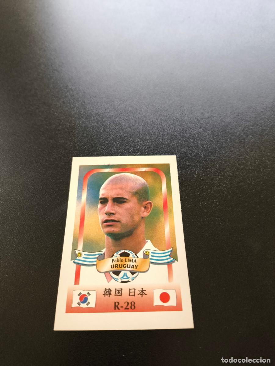 Cromos de f&uacute;tbol: 28 Pablo Lima URUGUAY MUNDIAL WORLD CUP REYAUCA KOREA JAPAN JAPON 2002 NO PANINI LIGA