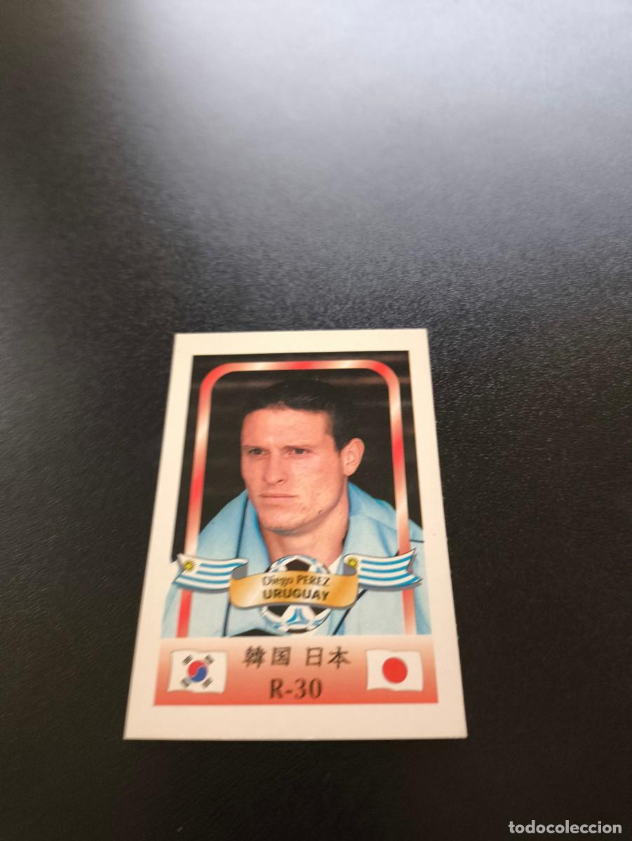 Cromos de f&uacute;tbol: 30 Diego Perez URUGUAY MUNDIAL WORLD CUP REYAUCA KOREA JAPAN JAPON 2002 NO PANINI LIGA