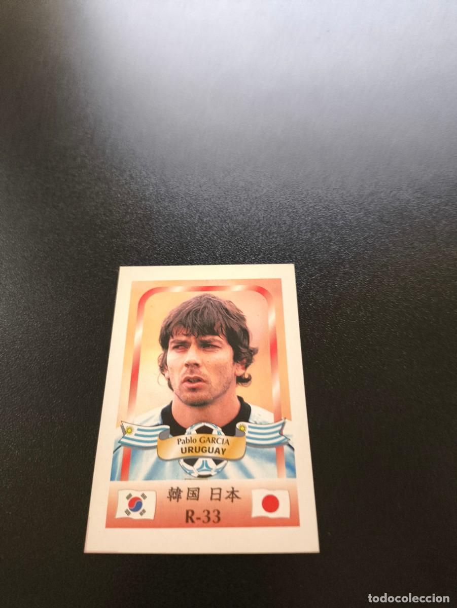 Cromos de f&uacute;tbol: 33 Pablo Garc&iacute;a OSASUNA URUGUAY MUNDIAL WORLD CUP REYAUCA KOREA JAPAN JAPON 2002 NO PANINI LIGA