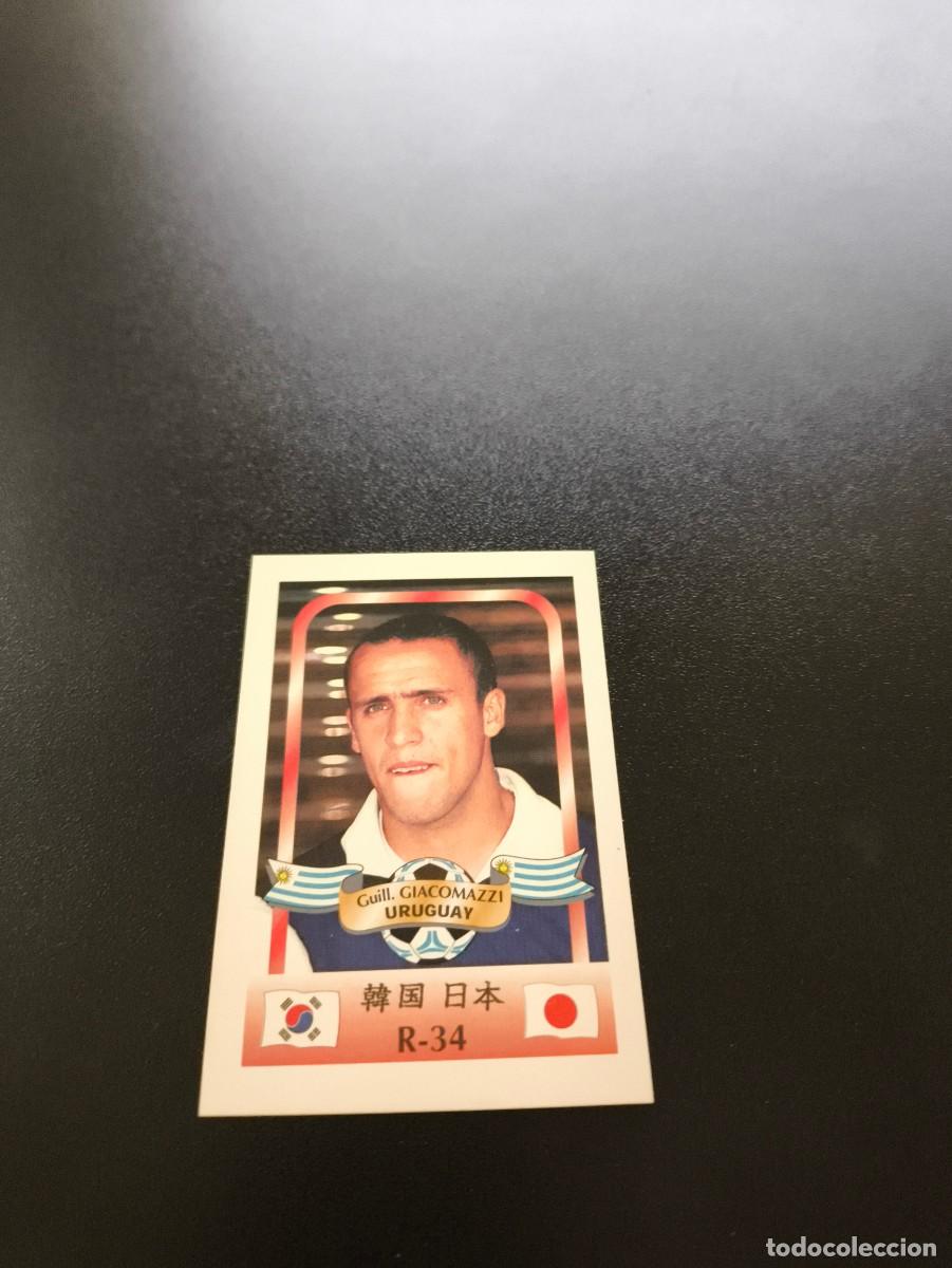 Figurine di Calcio: 34 Guillermo Giacomazzi URUGUAY MUNDIAL WORLD CUP REYAUCA KOREA JAPAN JAPON 2002 NO PANINI LIGA