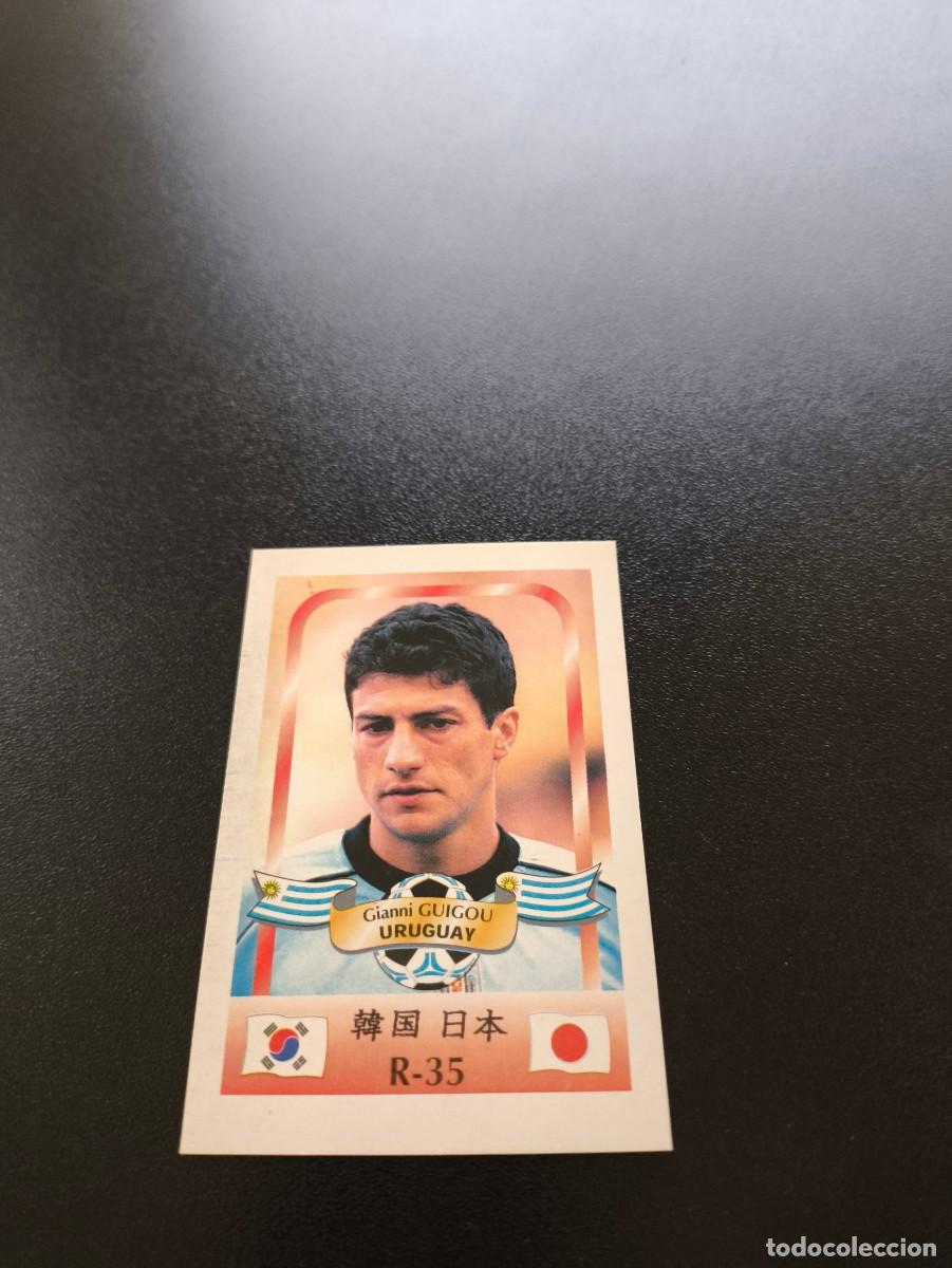 Figurine di Calcio: 35 Gianni Guigou URUGUAY MUNDIAL WORLD CUP REYAUCA KOREA JAPAN JAPON 2002 NO PANINI LIGA