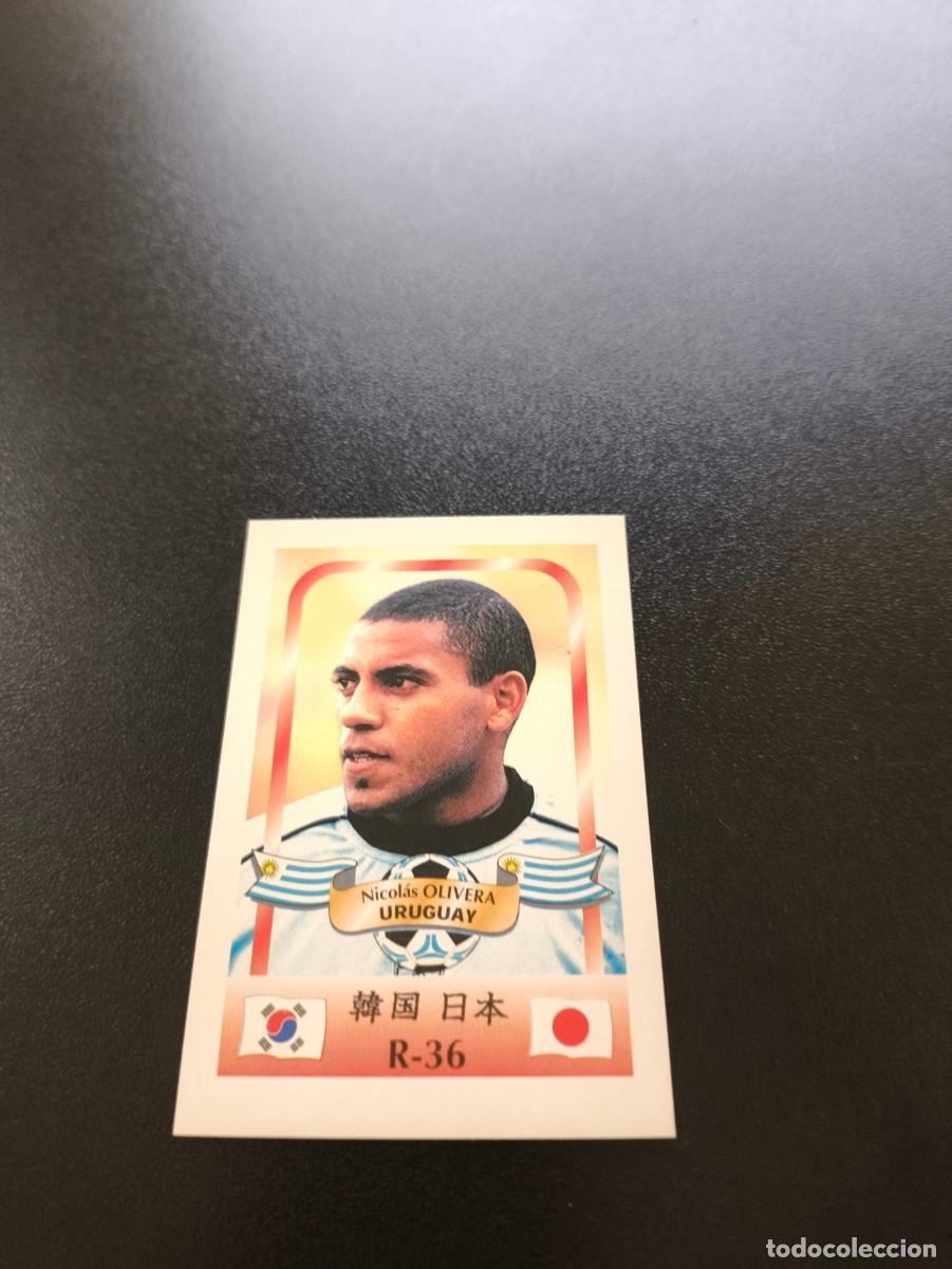 Figurine di Calcio: 36 Nicol&aacute;s Olivera SEVILLA URUGUAY MUNDIAL WORLD CUP REYAUCA KOREA JAPAN JAPON 2002 NO PANINI LIGA