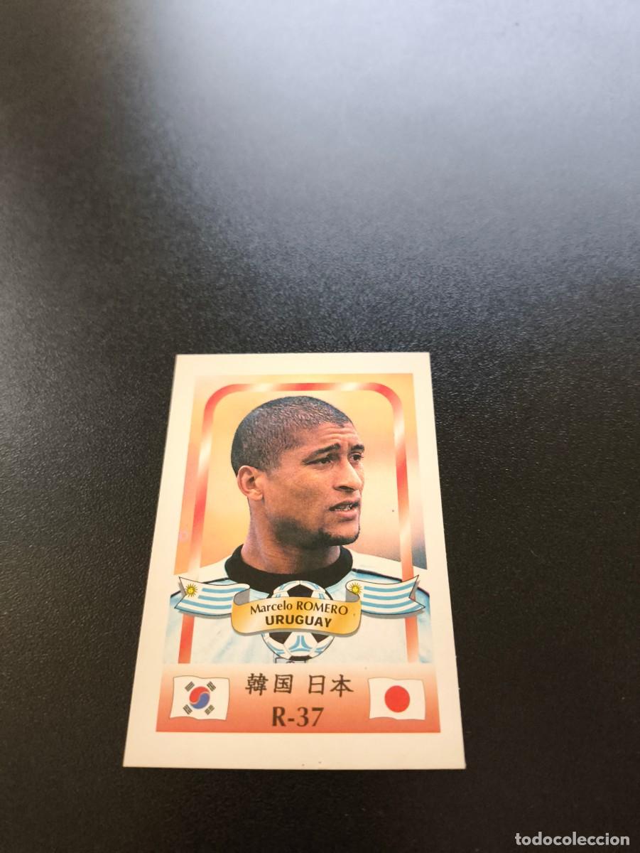 Figurine di Calcio: 37 Marcelo Romero MALAGA URUGUAY MUNDIAL WORLD CUP REYAUCA KOREA JAPAN JAPON 2002 NO PANINI LIGA