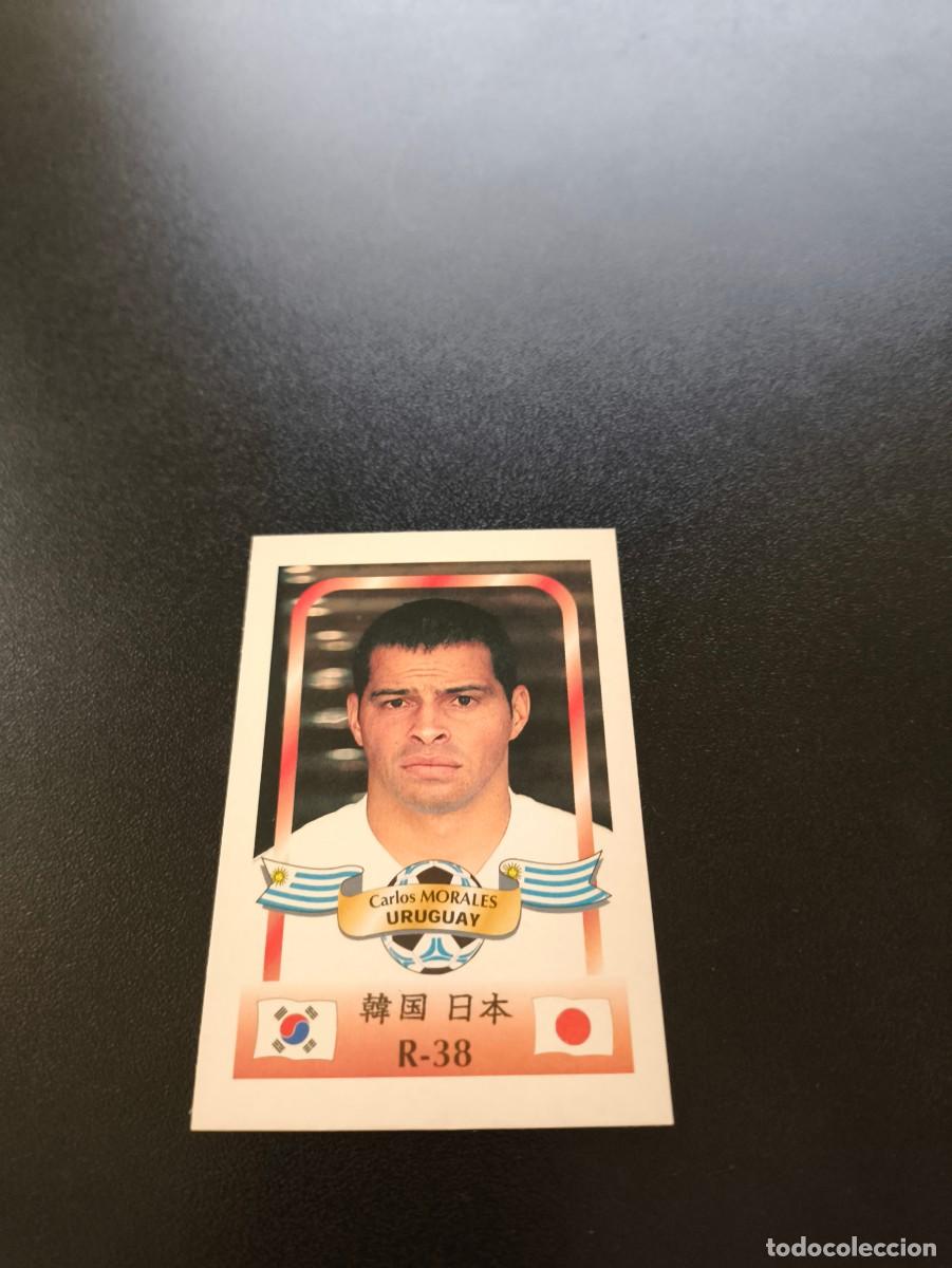 Figurine di Calcio: 38 Carlos Morales URUGUAY MUNDIAL WORLD CUP REYAUCA KOREA JAPAN JAPON 2002 NO PANINI LIGA
