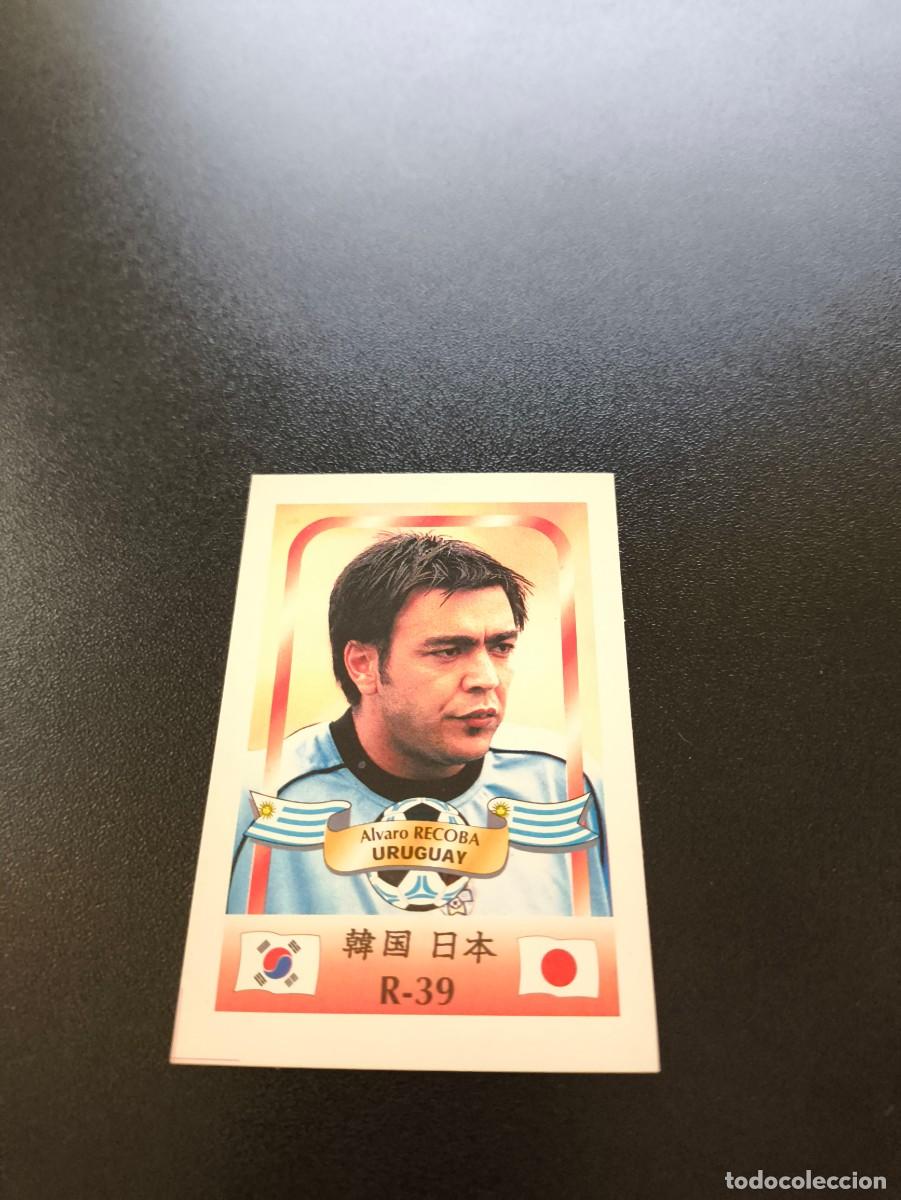 Figurine di Calcio: 39 &Aacute;lvaro Recoba INTER MILAN URUGUAY MUNDIAL WORLD CUP REYAUCA KOREA JAPAN JAPON 2002 NO PANINI LIGA
