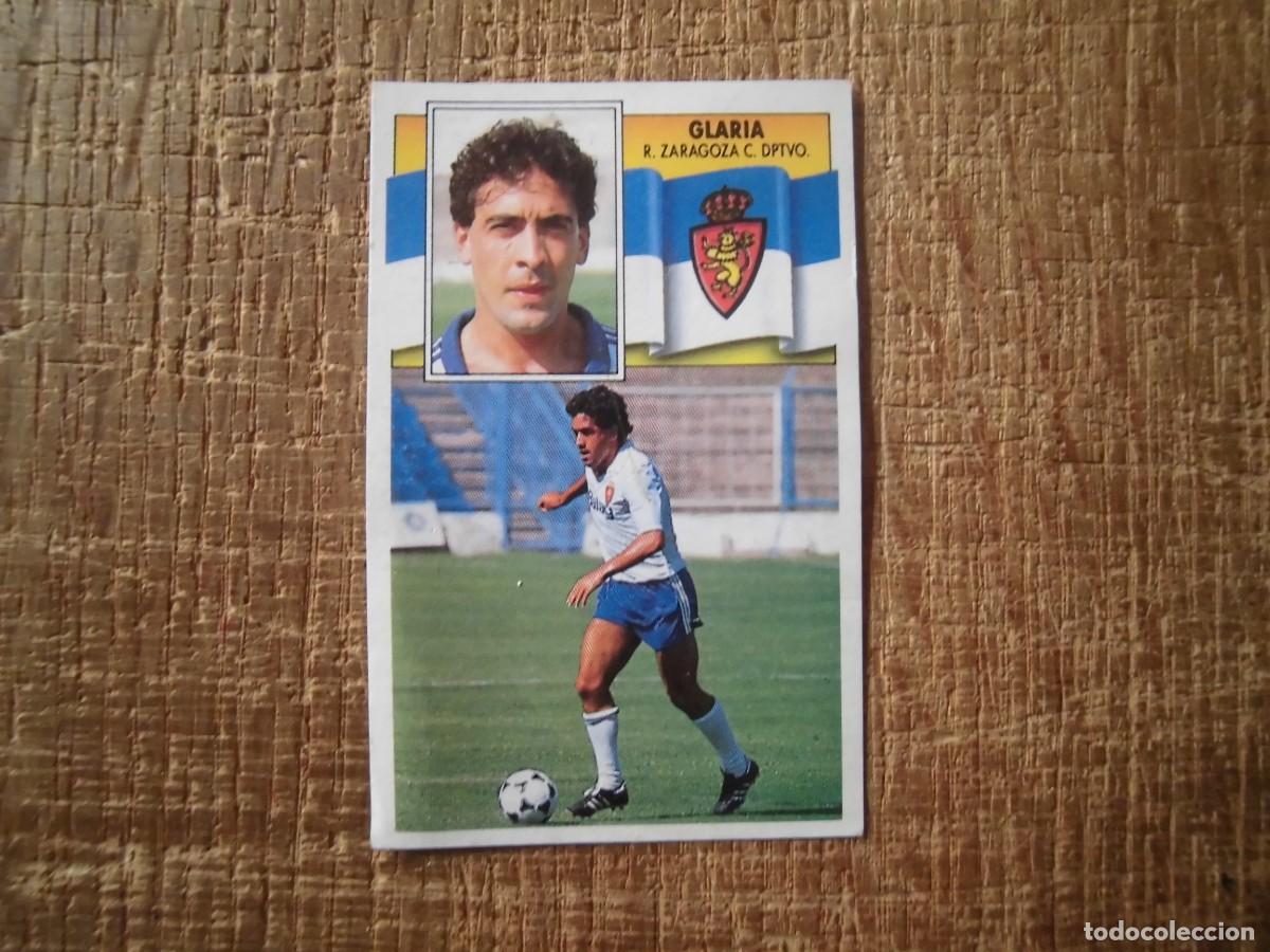 Figurine di Calcio: GLAR&Iacute;A REAL ZARAGOZA LIGA 90-91 EDICIONES ESTE CROMO RECUPERADO