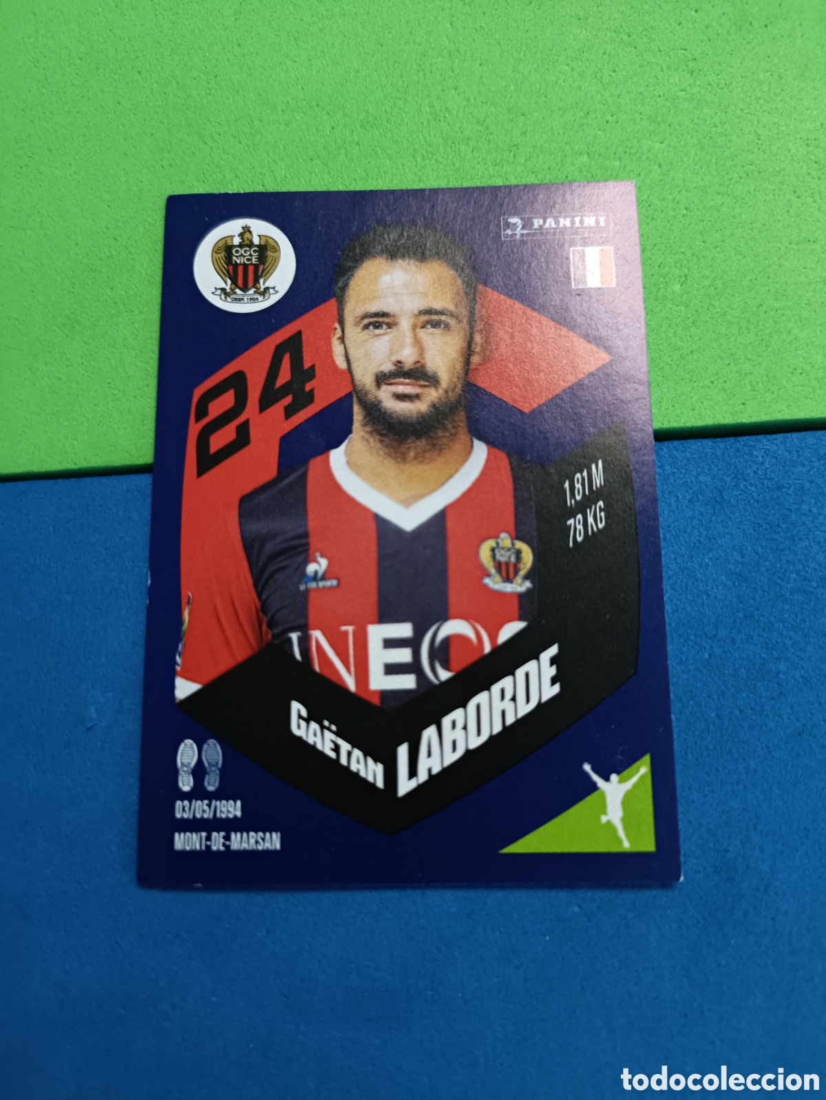 Figurine di Calcio: Panini Foot France stickers 2023 2024 23 24 - 329 Laborde