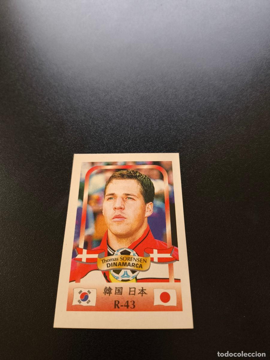 Fu&szlig;ball-Sticker: 43 Thomas Sorensen DENMARK DINAMARCA MUNDIAL WORLD CUP REYAUCA KOREA JAPAN JAPON 2002 NO PANINI LIGA