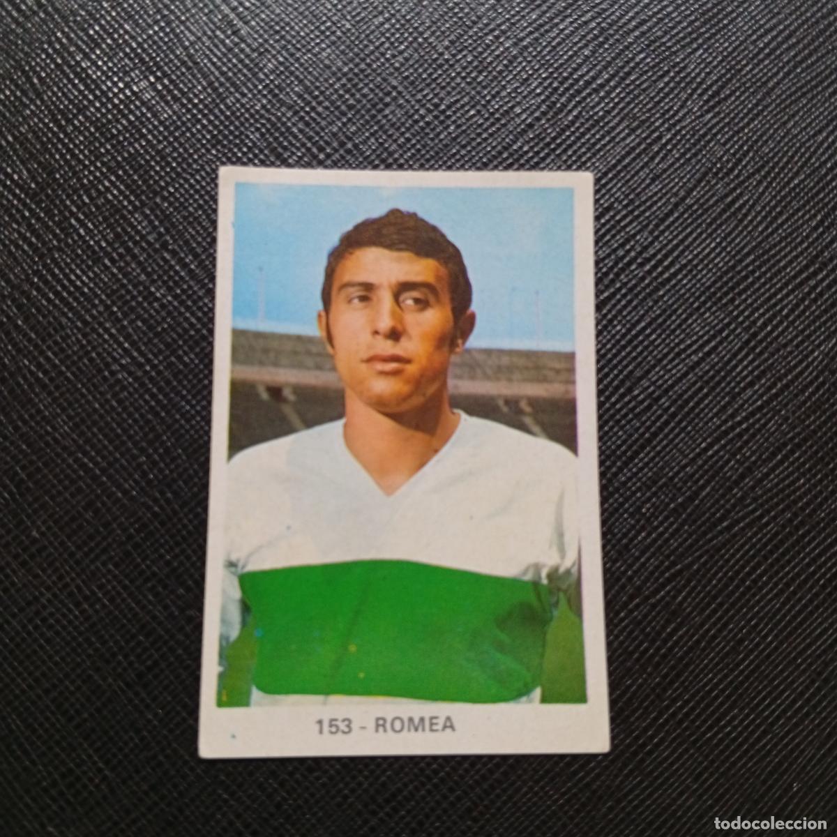 Cromos de f&uacute;tbol: 153 ROMEA ELCHE RUIZ ROMERO 1970 1971 CROMO FUTBOL 70 MEJICO 71 - SIN PEGAR - A143 PG280