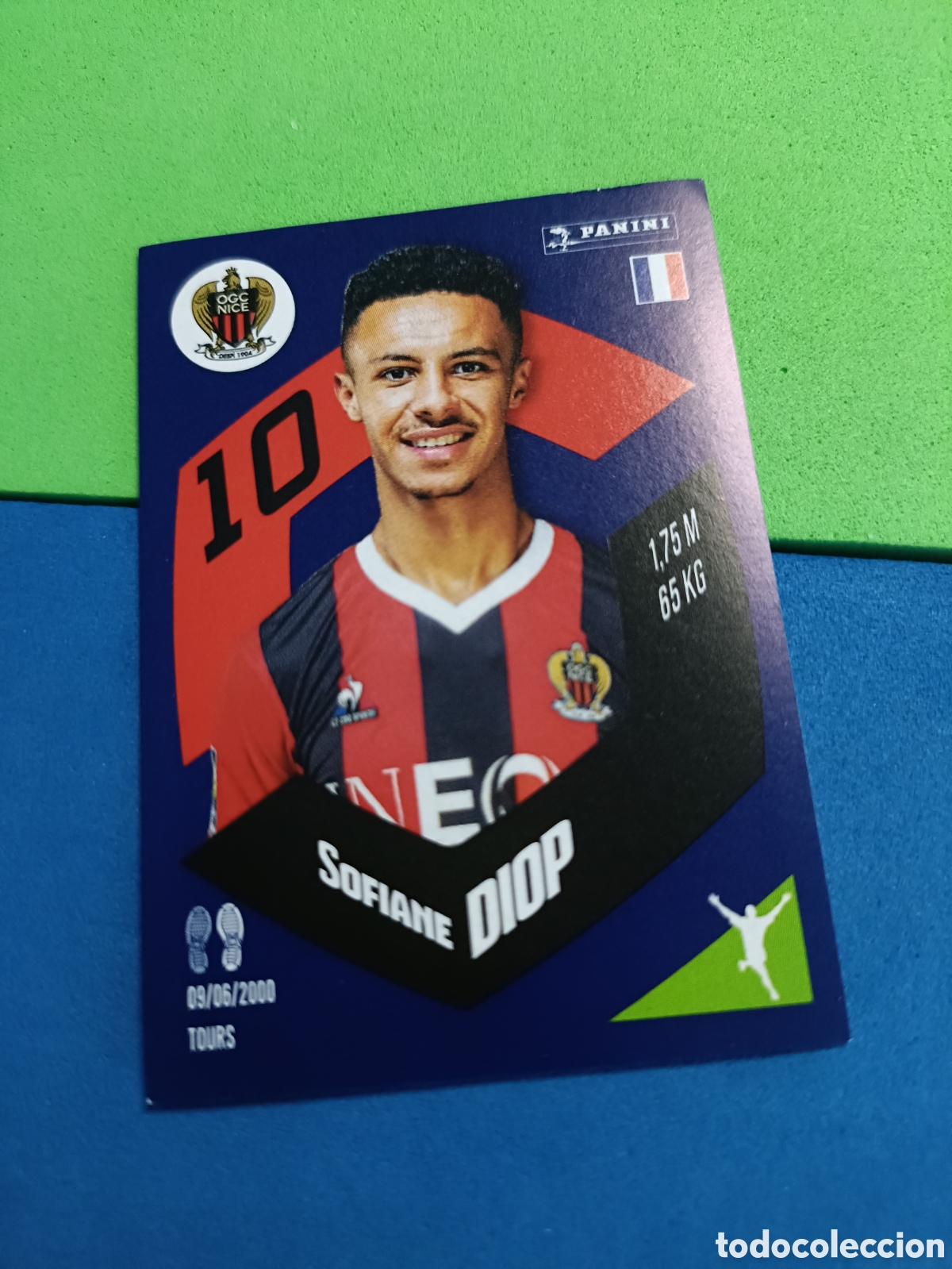 Figurine di Calcio: Panini Foot France stickers 2023 2024 23 24 - 327 Diop