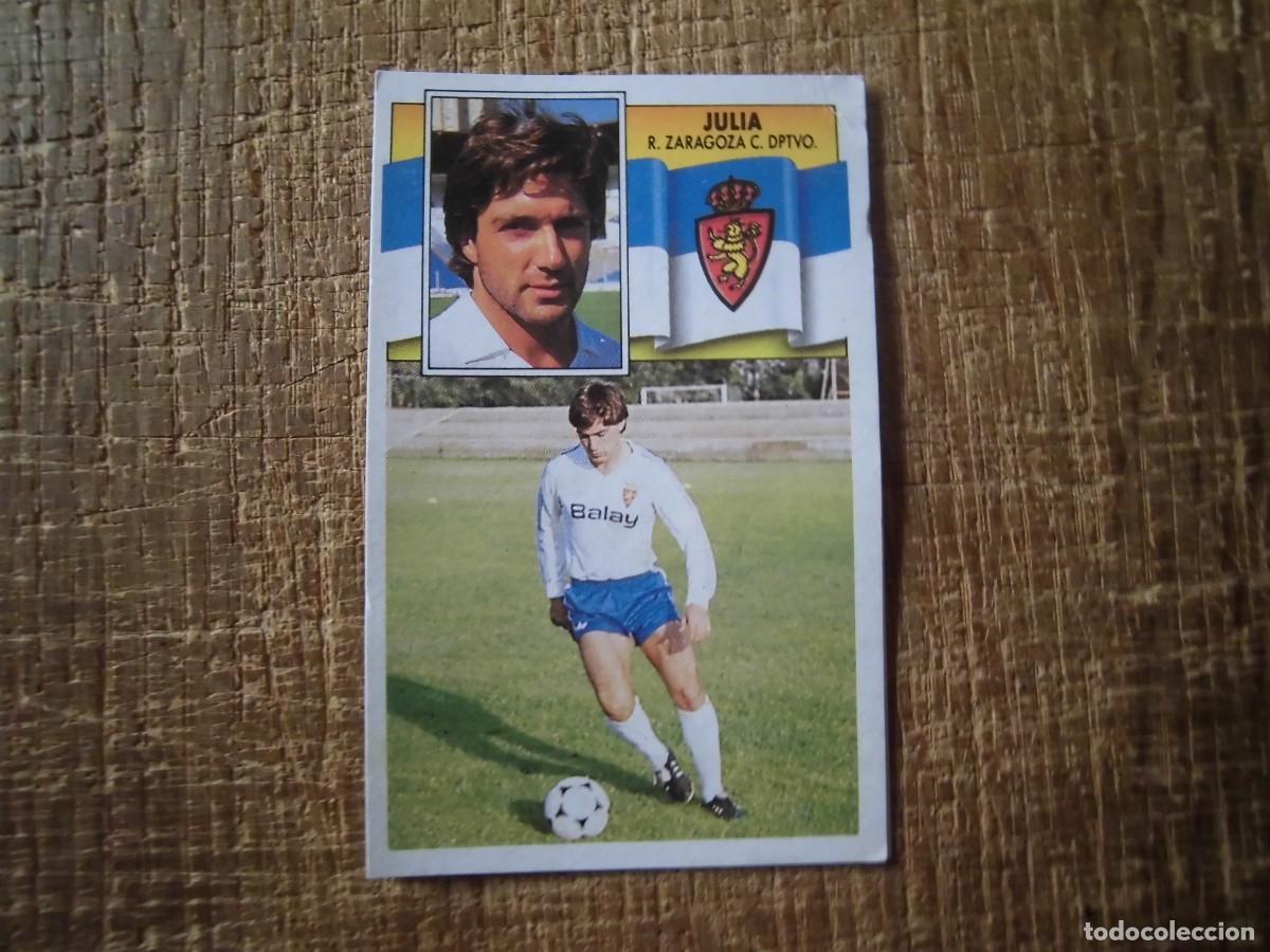 Figurine di Calcio: JULI&Aacute; REAL ZARAGOZA LIGA 90-91 EDICIONES ESTE CROMO RECUPERADO