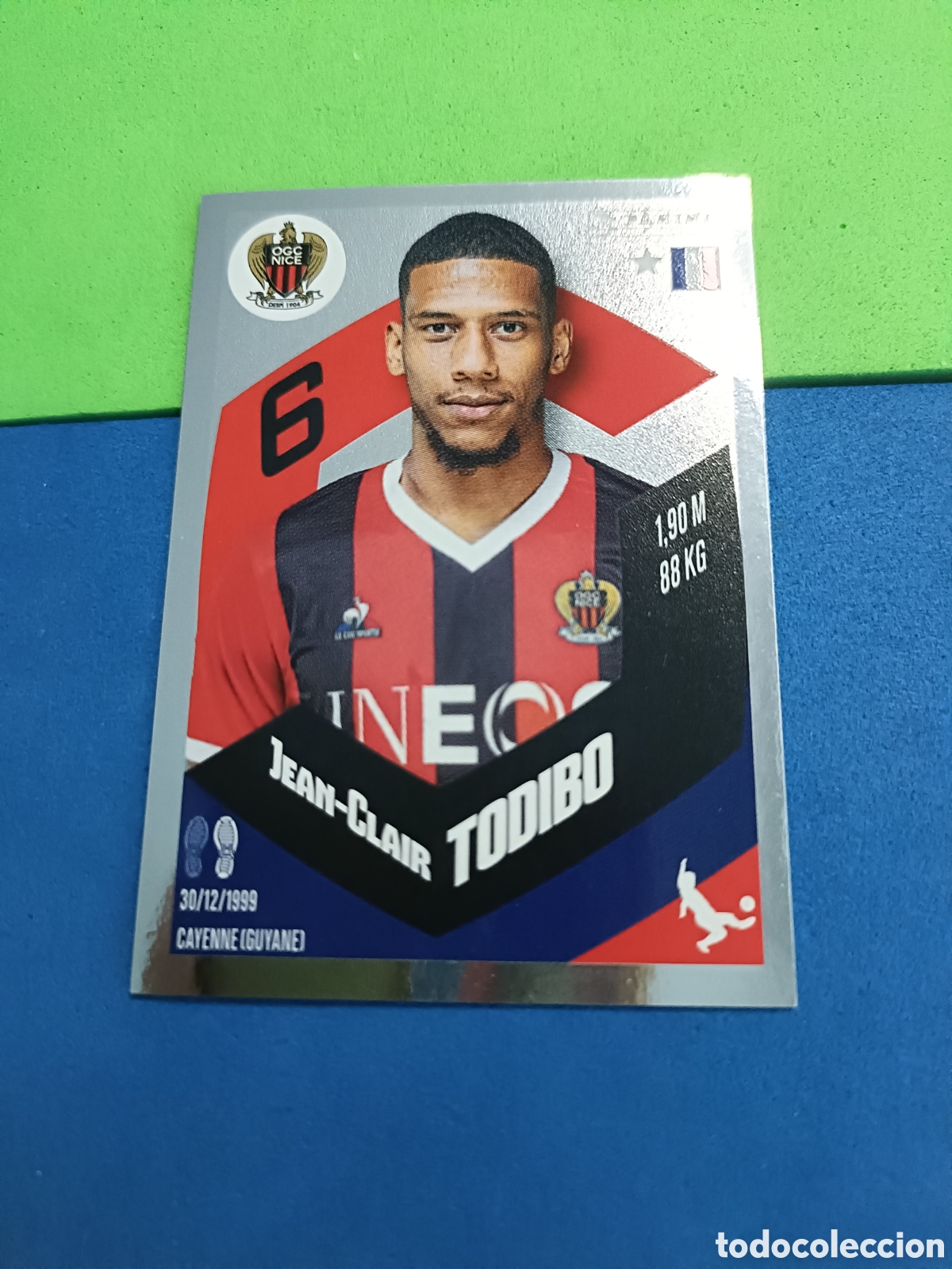 Figurine di Calcio: Panini Foot France stickers 2023 2024 23 24 - 321 Todibo