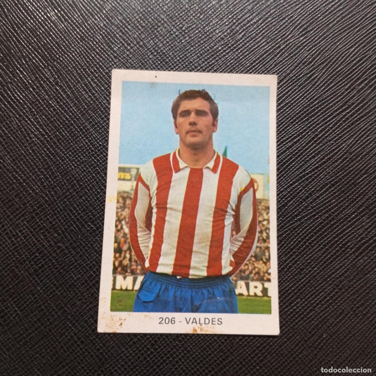 Cromos de f&uacute;tbol: 206 VALDES SPORTING GIJON RUIZ ROMERO 1970 1971 CROMO FUTBOL 70 MEJICO 71 - SIN PEGAR - A143 PG289