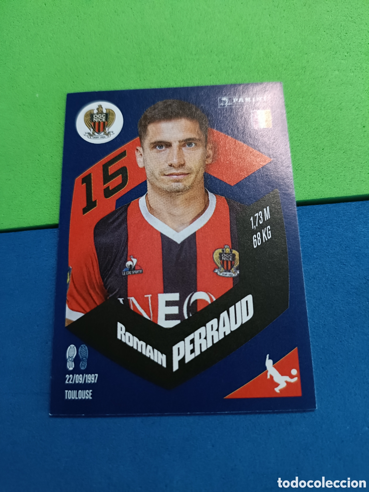 Figurine di Calcio: Panini Foot France stickers 2023 2024 23 24 - 320 Perraud