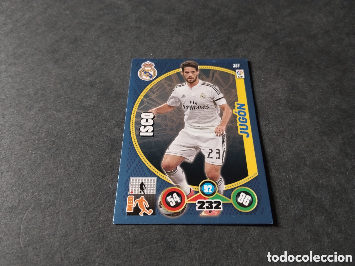 Figurine di Calcio: Cromo futbol Isco, Real Madrid