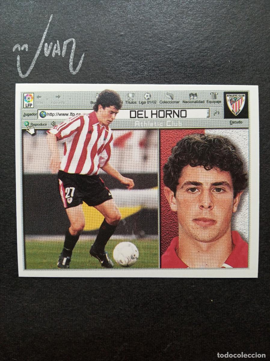 Fu&szlig;ball-Sticker: ROOKIE DEL HORNO ATHLETIC CLUB BILBAO ESPA&Ntilde;A ⚽ COLECCIONES ESTE &reg; 2001 2002 LIGA 01 02 SIN PEGAR