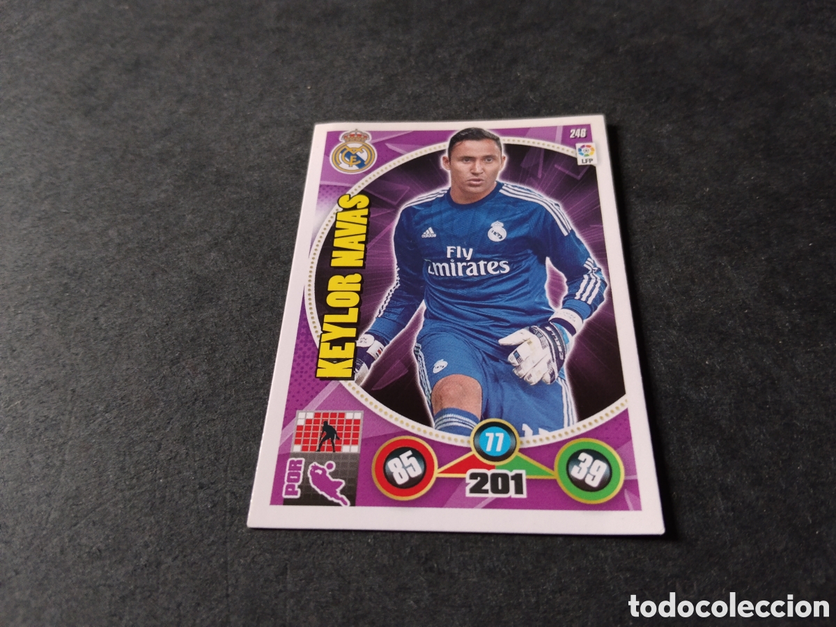 Figurine di Calcio: Cromo futbol Keylor Navas, Real Madrid