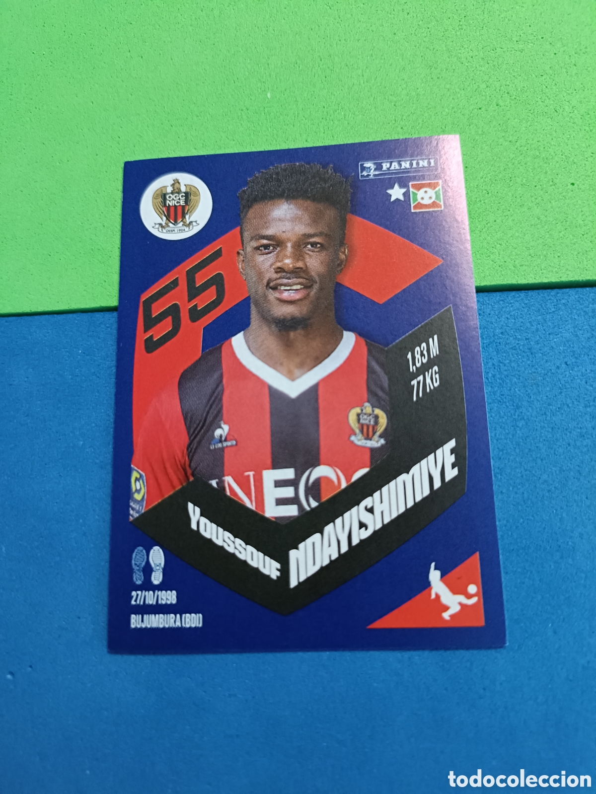 Football Stickers: Panini Foot France stickers 2023 2024 23 24 - 319 Ndayishimiye