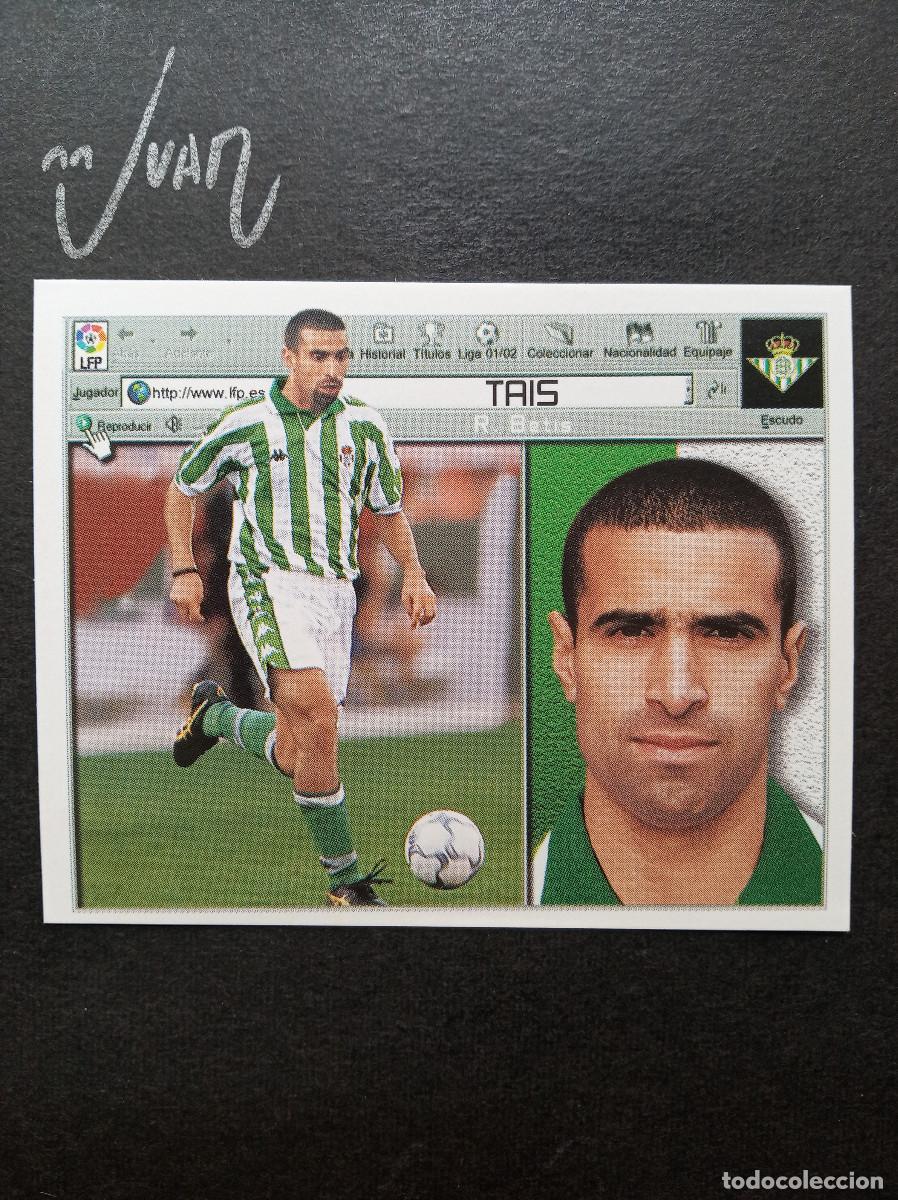 Figurine di Calcio: TAIS REAL BETIS URUGUAY ⚽ COLECCIONES ESTE &reg; 2001 2002 LIGA 01 02 SIN PEGAR NUNCA PEGADO