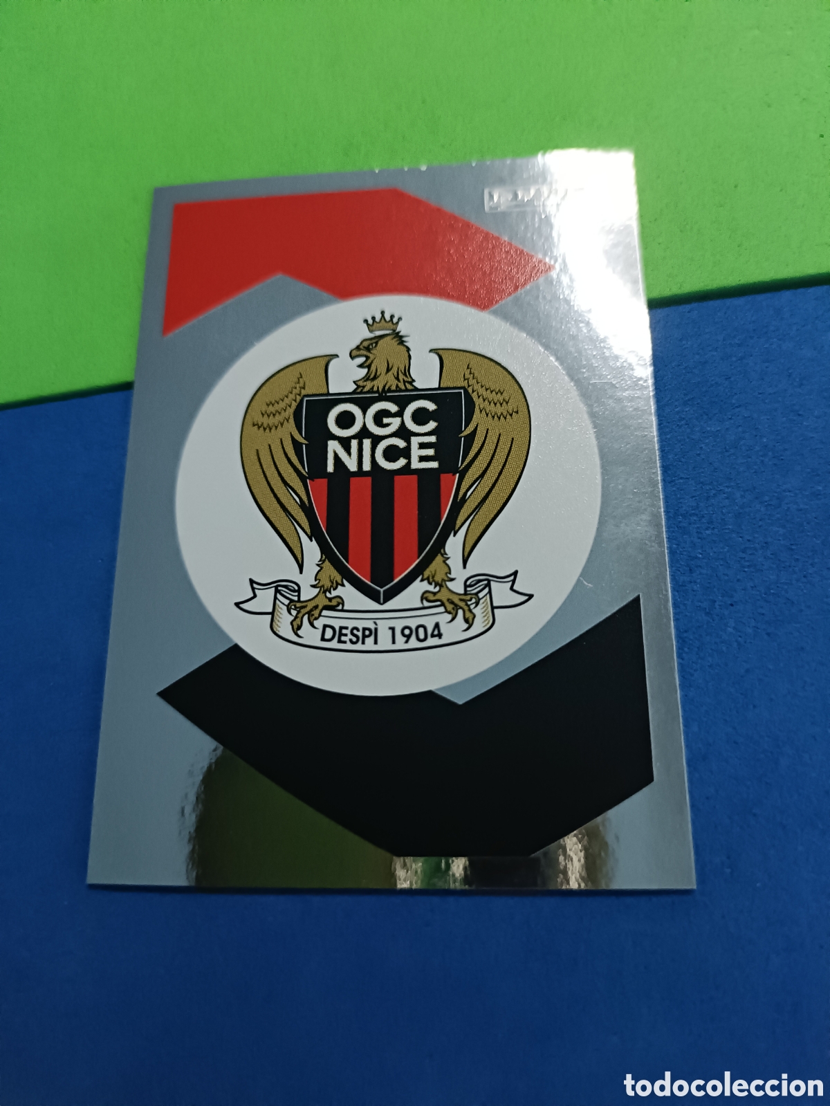 Figurine di Calcio: Panini Foot France stickers 2023 2024 23 24 - 309 escudo OGC Nice