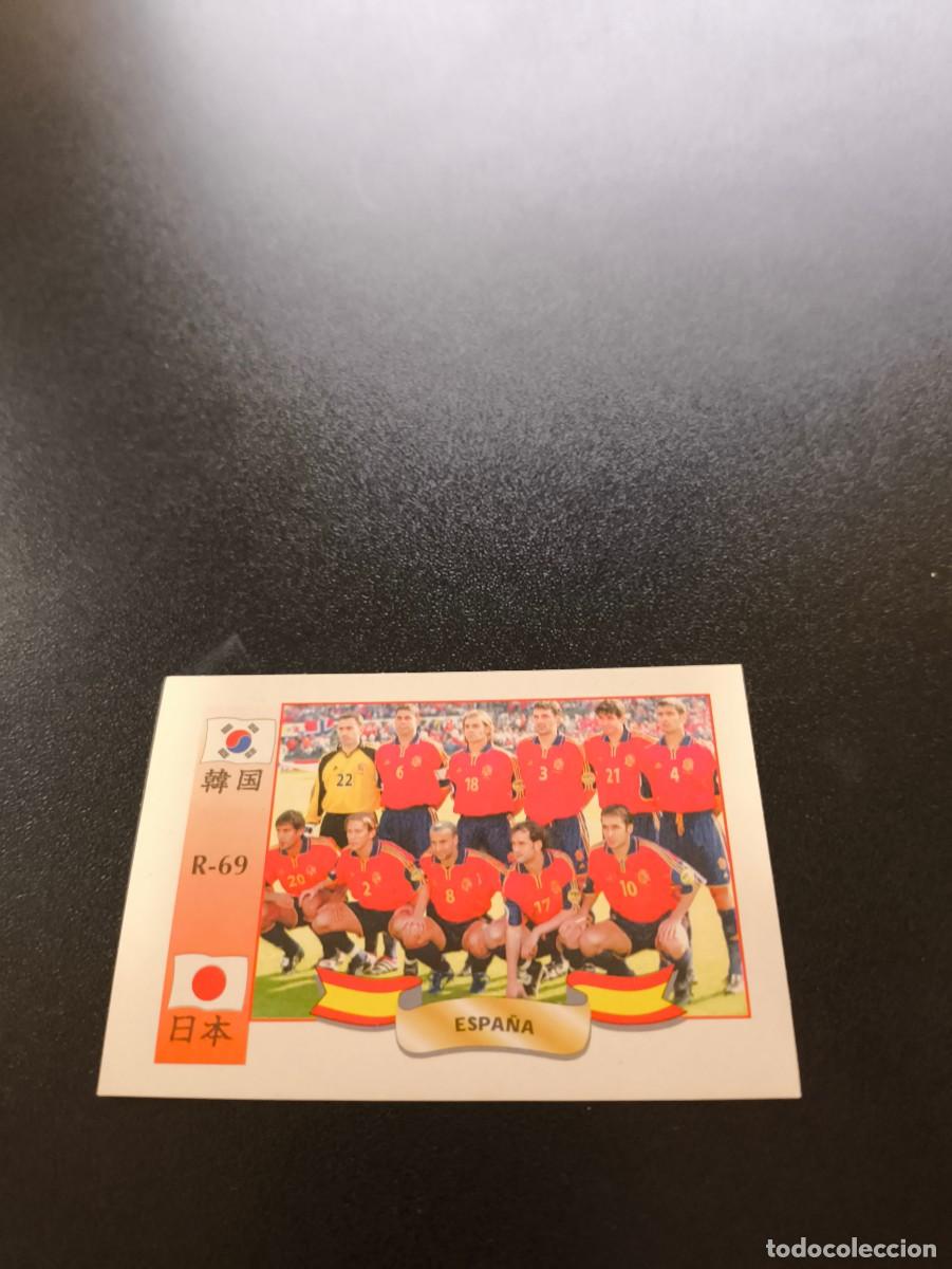 Figurine di Calcio: 69 Selecci&oacute;n Equipo ESPA&Ntilde;A MUNDIAL WORLD CUP REYAUCA KOREA JAPAN JAPON 2002 NO PANINI LIGA