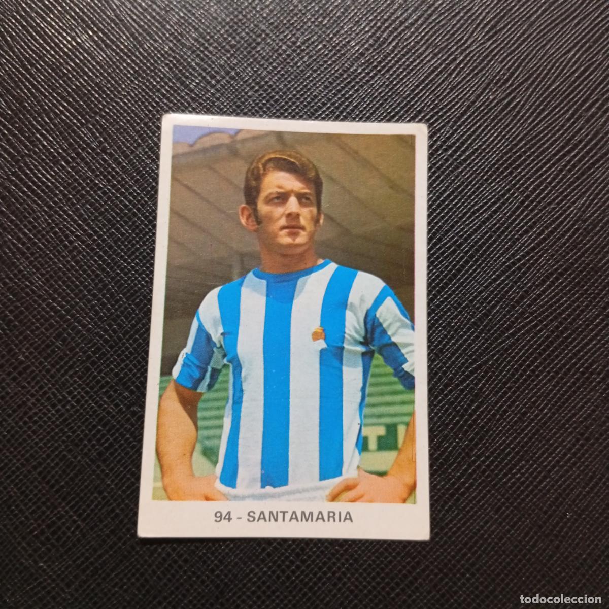 Cromos de Futebol: 94 SANTAMARIA REAL SOCIEDAD RUIZ ROMERO 1970 1971 CROMO FUTBOL 70 MEJICO 71 - SIN PEGAR - A143 PG343