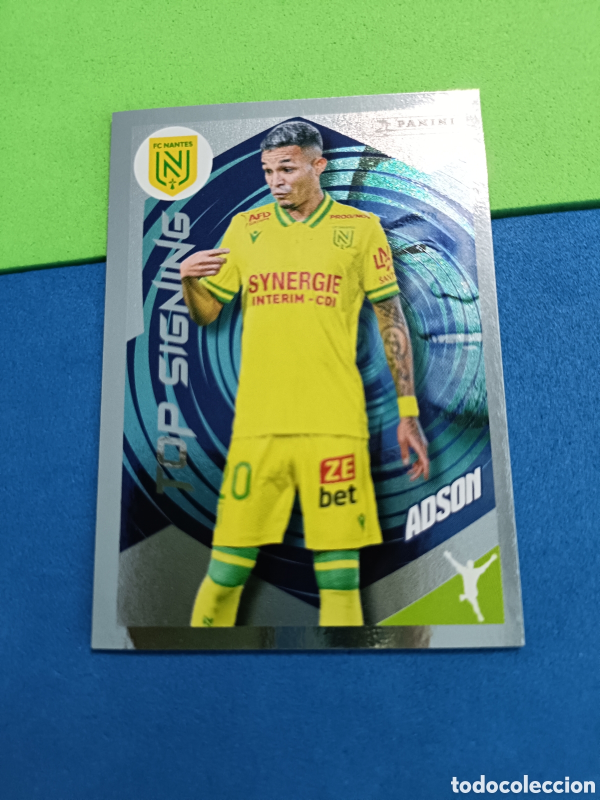 Figurine di Calcio: Panini Foot France stickers 2023 2024 23 24 - Signing 308 Adson
