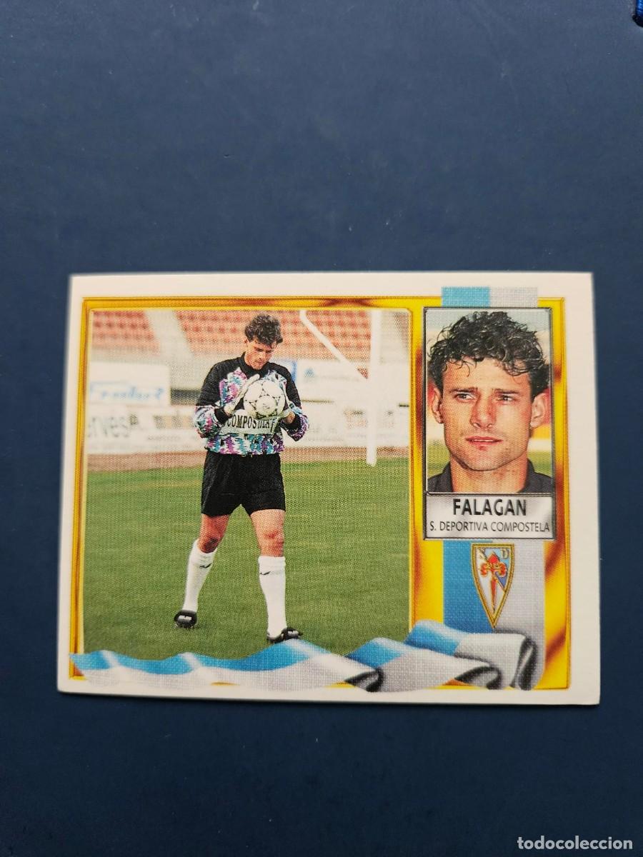 Figurine di Calcio: FALAGAN COMPOSTELA LIGA ESTE 95 96 1995 1996 SIN PEGAR NUNCA PEGADO